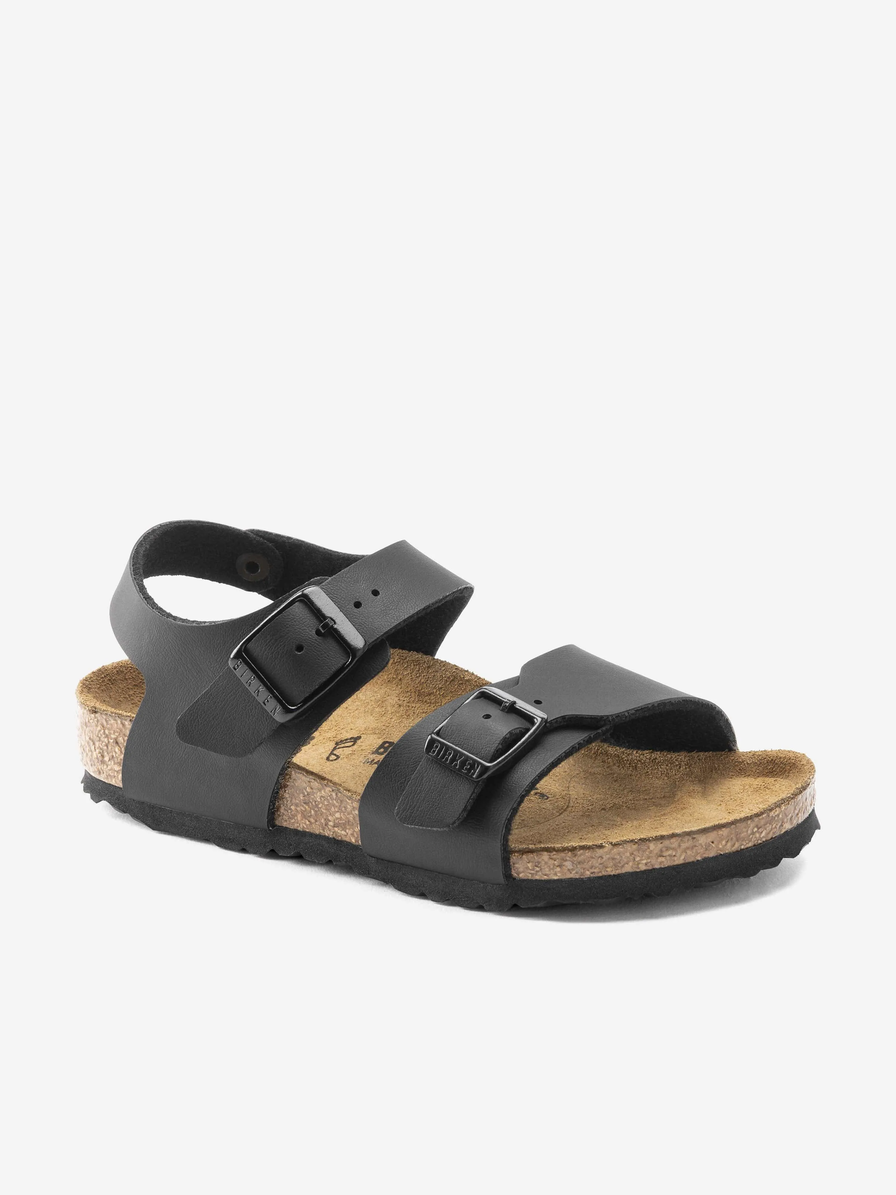 BIRKENSTOCK Enfants New York Sandales Classiques en Noir