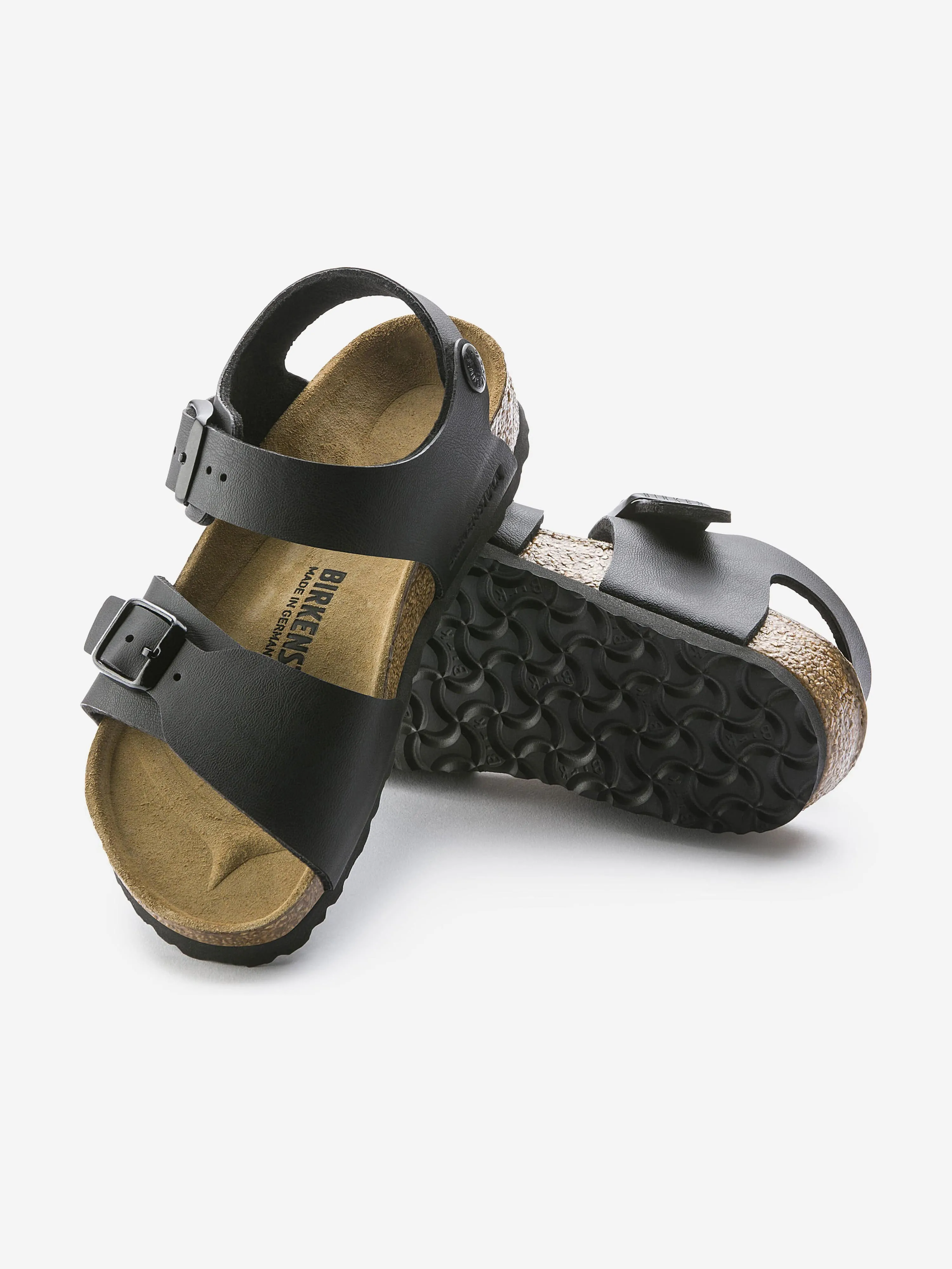 BIRKENSTOCK Enfants New York Sandales Classiques en Noir
