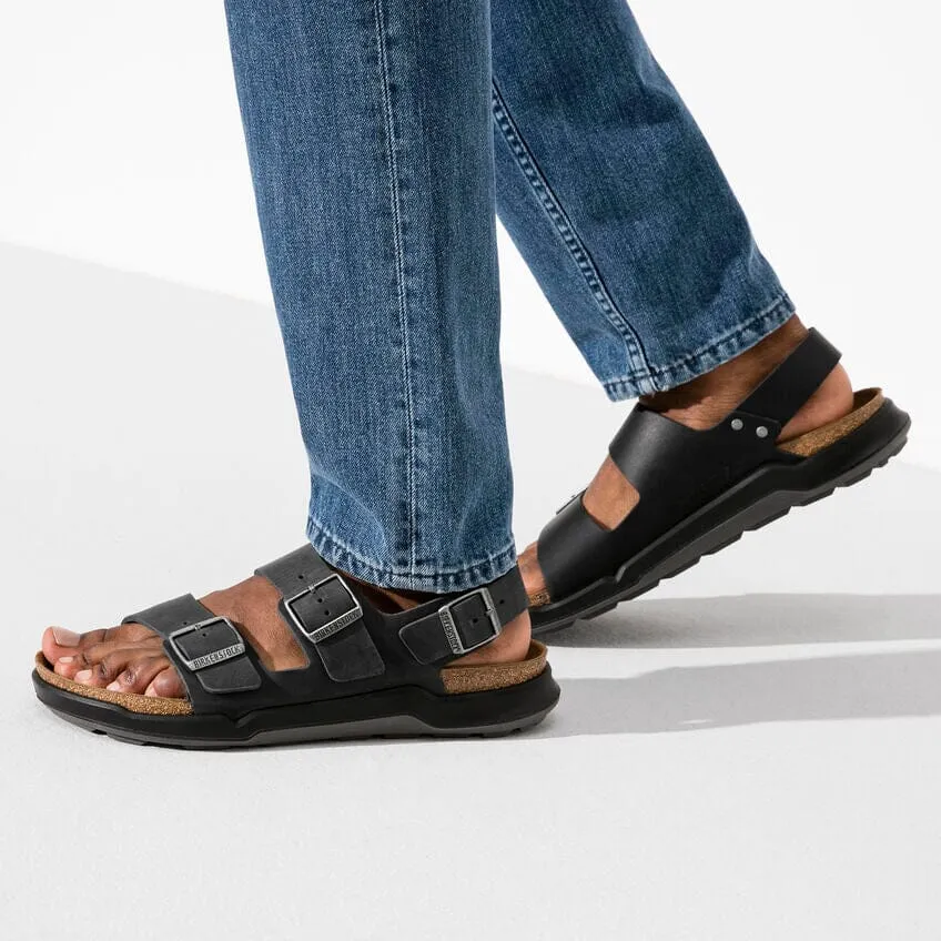 BIRKENSTOCK MILANO ROBUSTE POUR HOMME EN CUIR HUILE