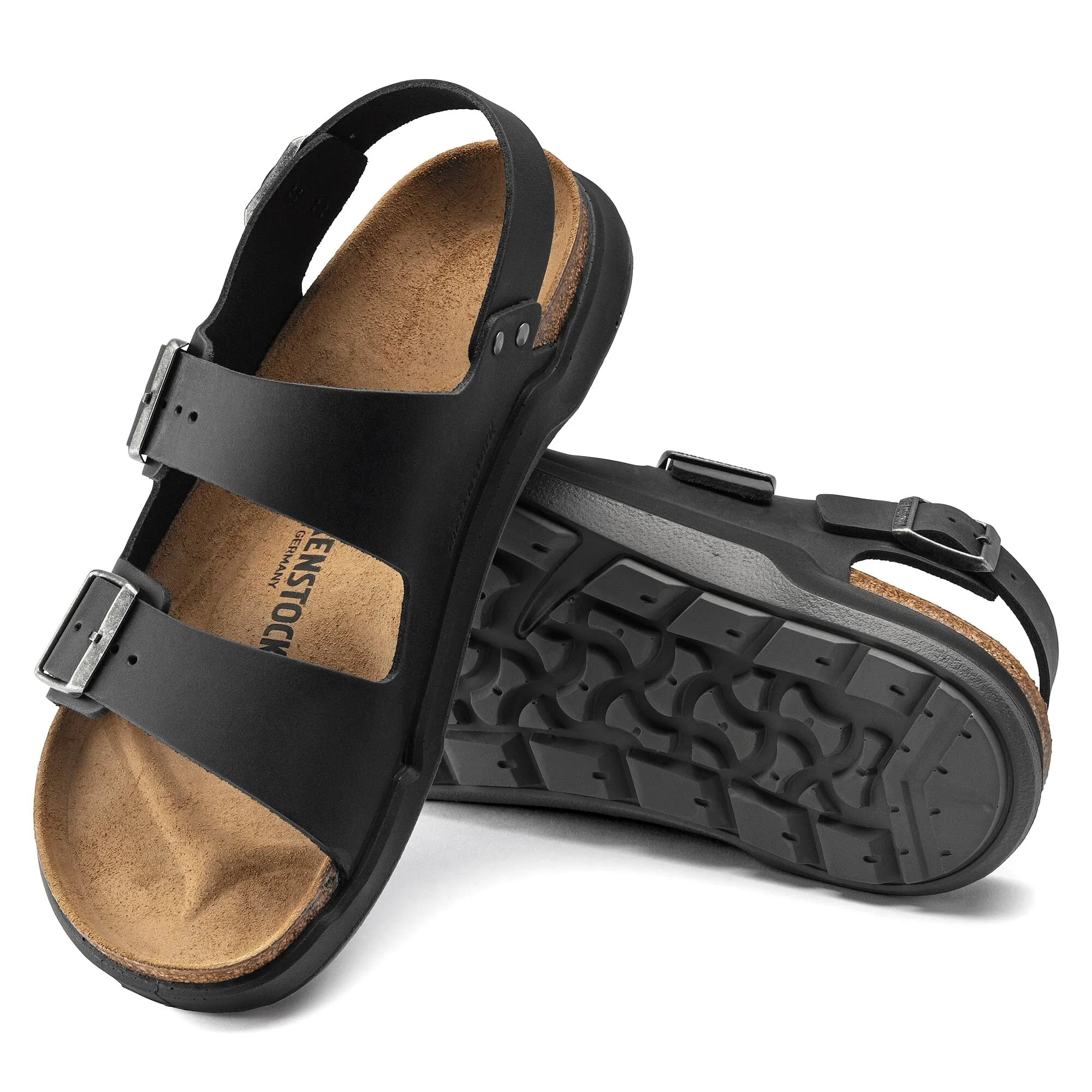 BIRKENSTOCK MILANO ROBUSTE POUR HOMME EN CUIR HUILE