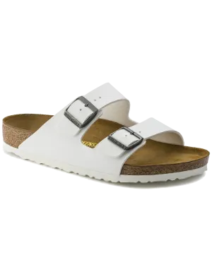 Sandales Birkenstock Arizona Birko-Flor en blanc