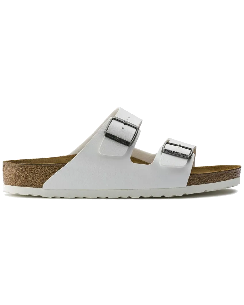 Sandales Birkenstock Arizona Birko-Flor en blanc