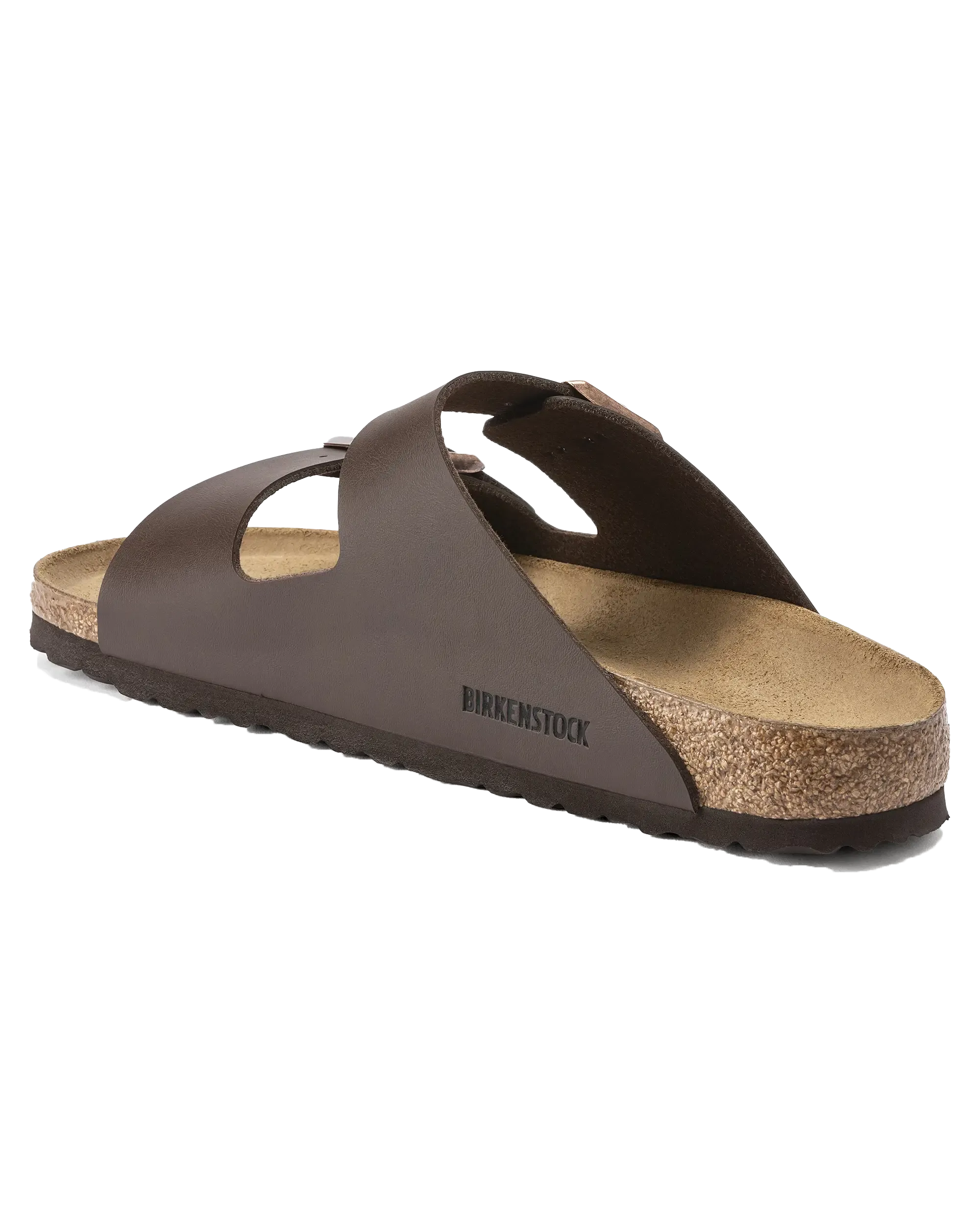 Sandales Birkenstock Arizona en cuir naturel marron foncé