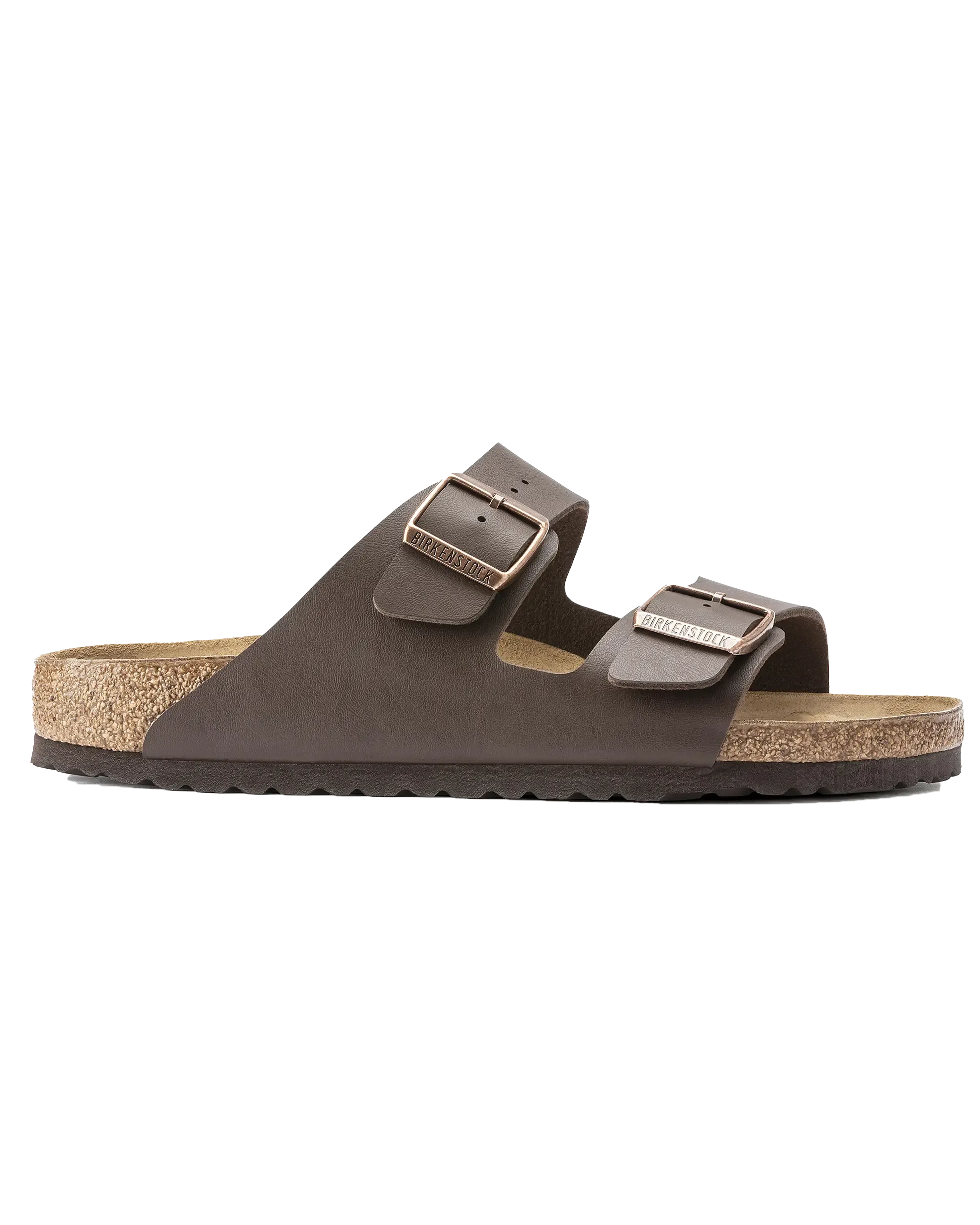 Sandales Birkenstock Arizona en cuir naturel marron foncé