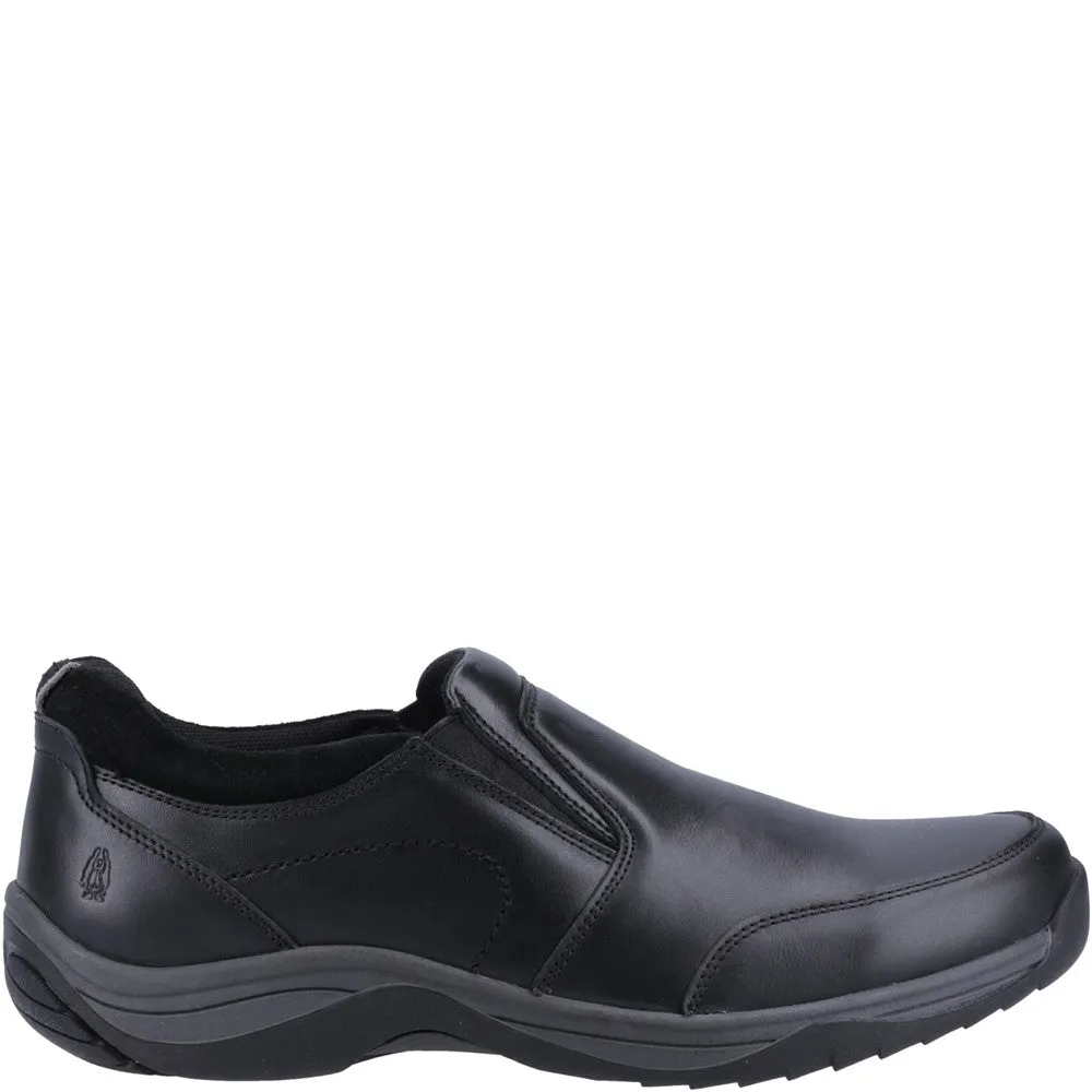 Chaussures Black Donald à Enfilage Rapide