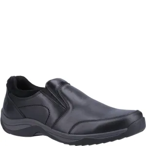 Chaussures Black Donald à Enfilage Rapide