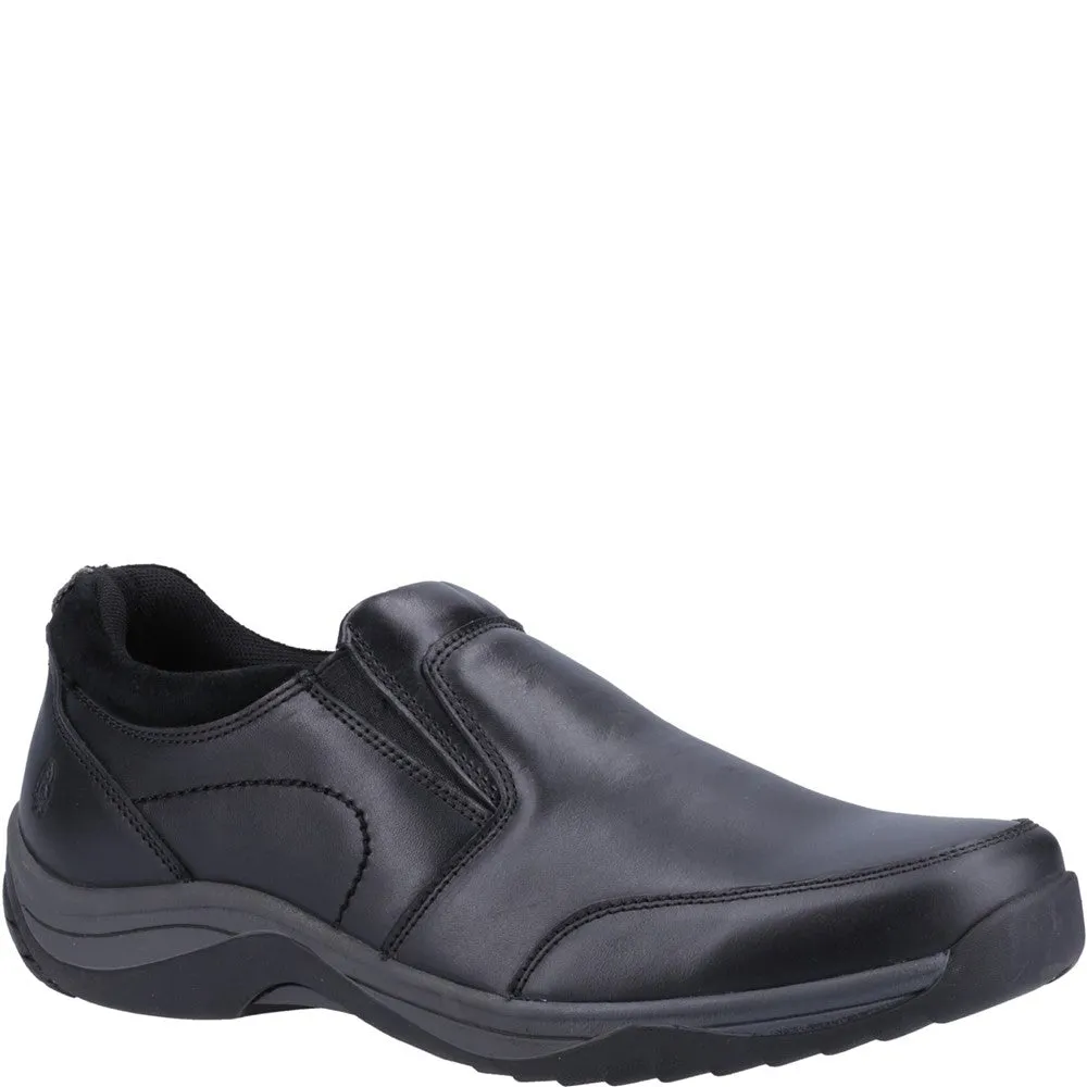 Chaussures Black Donald à Enfilage Rapide