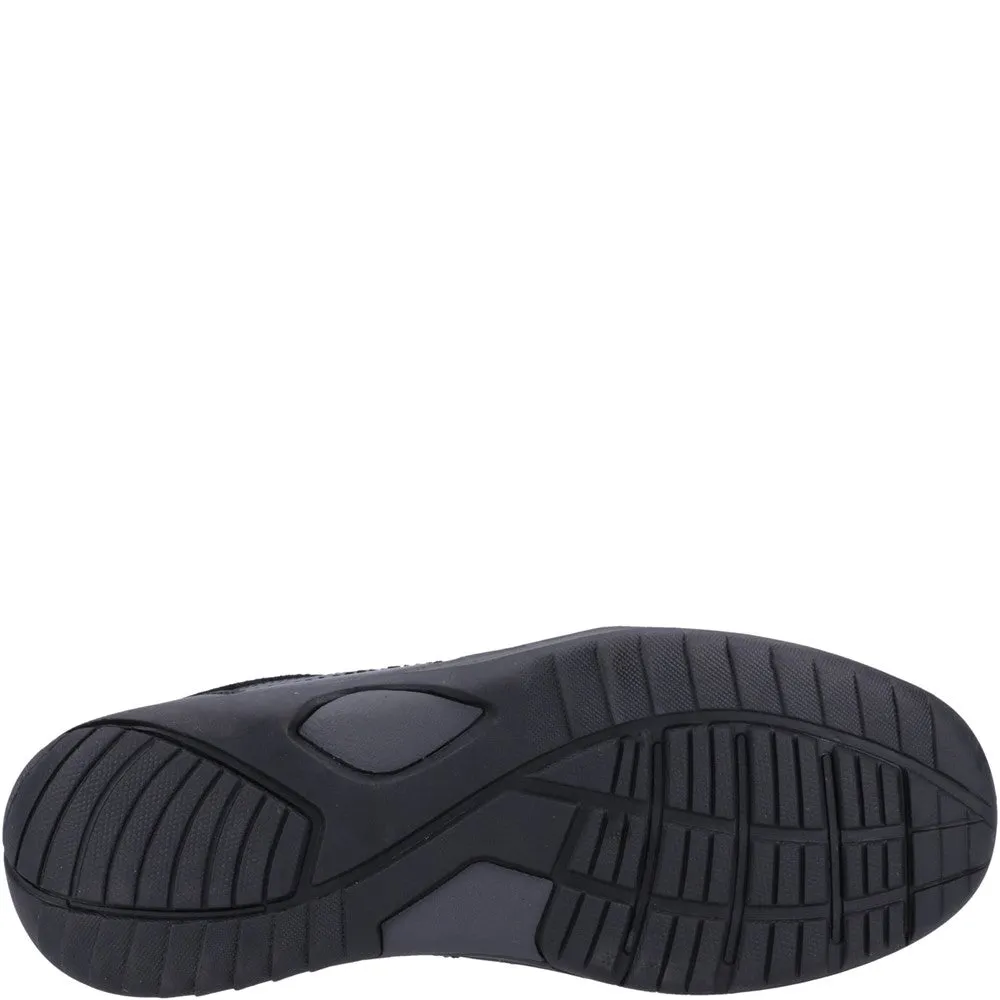 Chaussures Black Donald à Enfilage Rapide