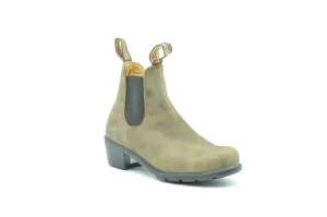 BLUNDSTONE 1677 Série Femme Talon Marron Rustique Chaussures Blundstone
