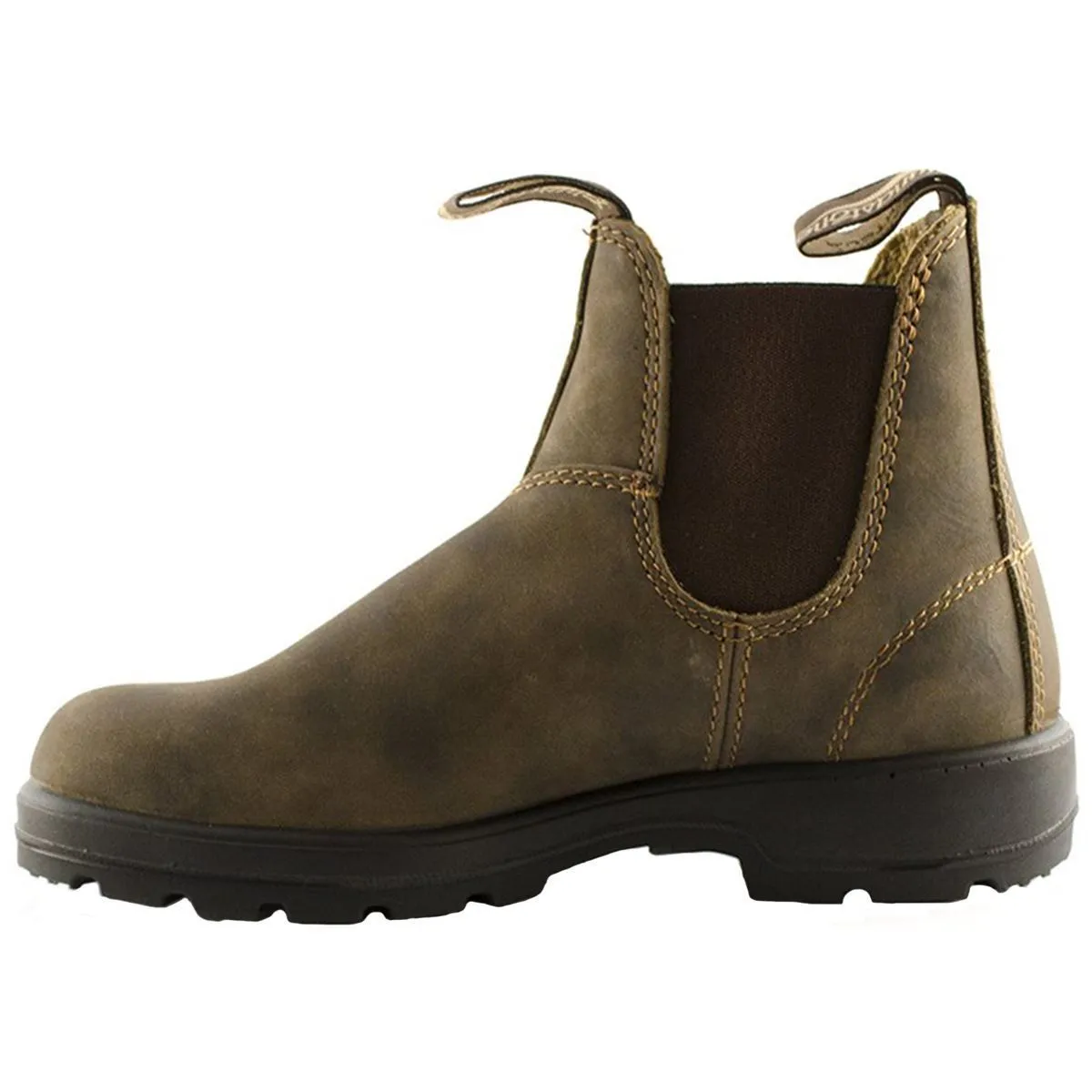 Bottes Chelsea unisex résistantes à l'eau en cuir Blundstone 585
