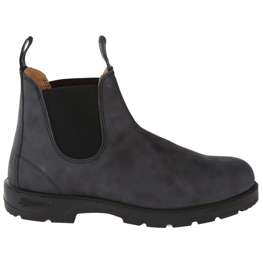 Bottes Chelsea unisex résistantes à l'eau en cuir Blundstone 587