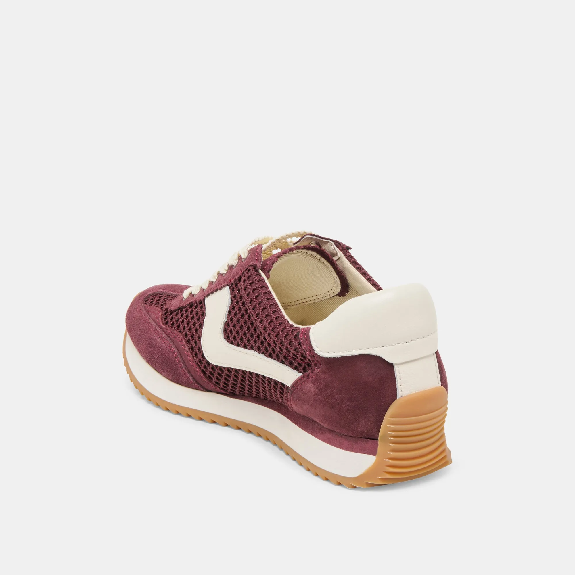B.NTCD MESH SNEAKERS CANNEBERGE TISSU MAILLÉ
