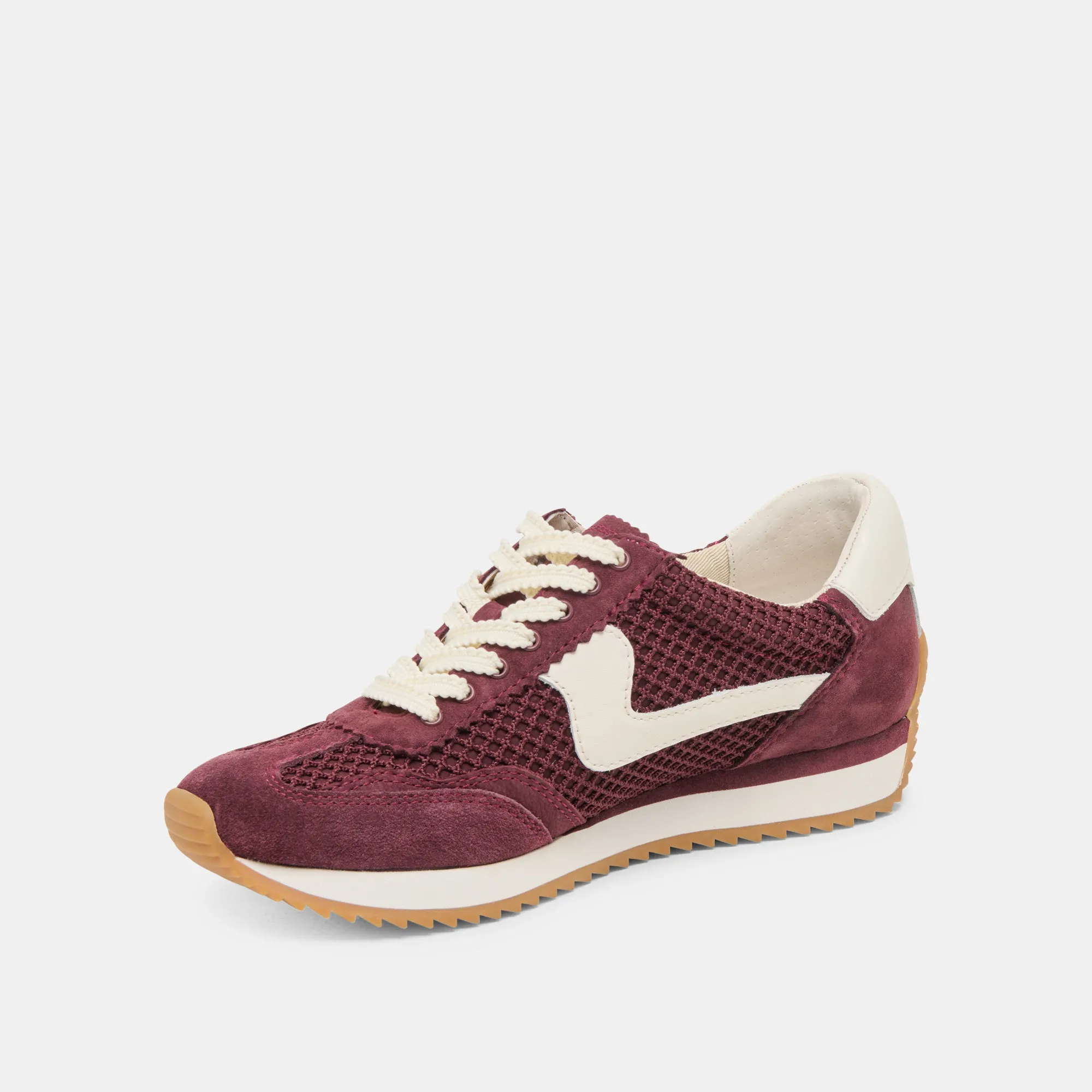 B.NTCD MESH SNEAKERS CANNEBERGE TISSU MAILLÉ