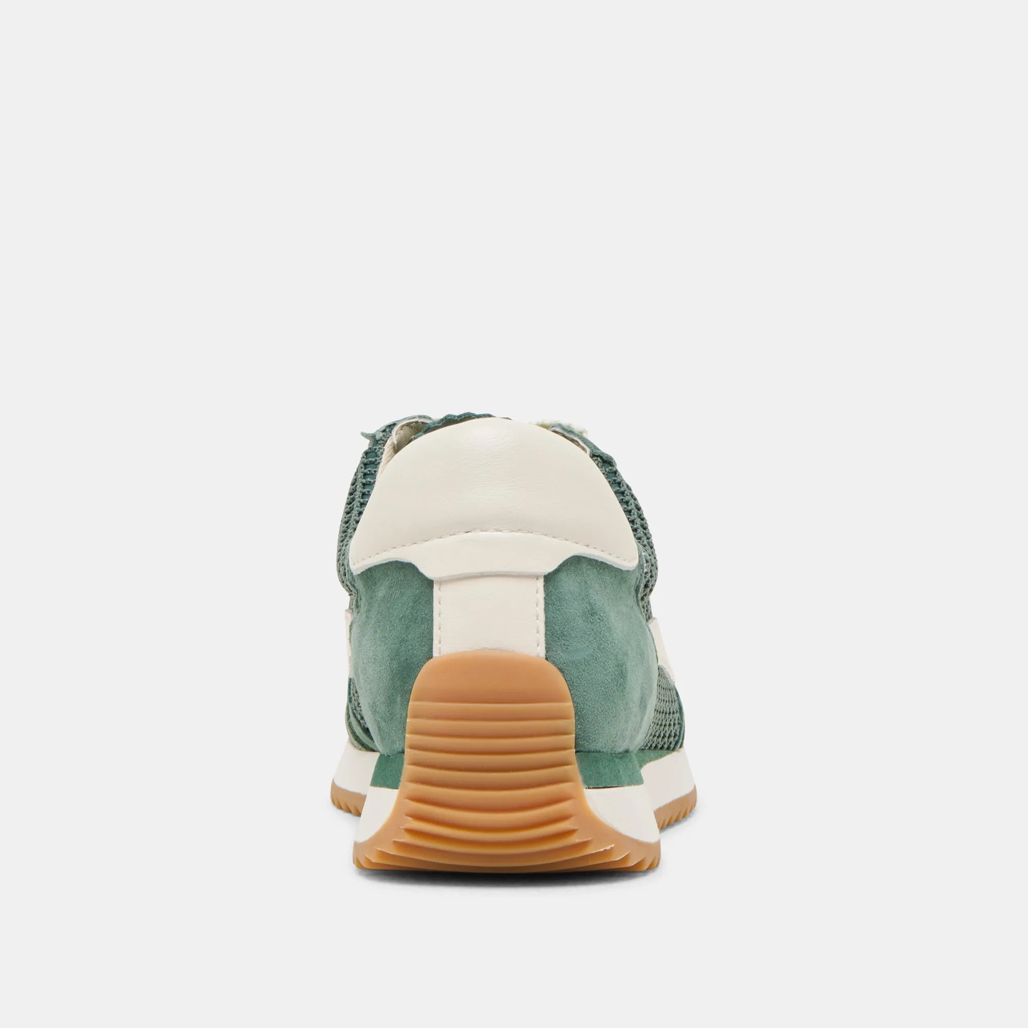 B.NTCD MESH SNEAKERS DK GREEN TISSU MAILLÉ
