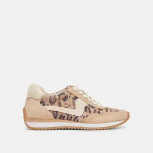 B.NTCD SNEAKERS LT DAIM LÉOPARD