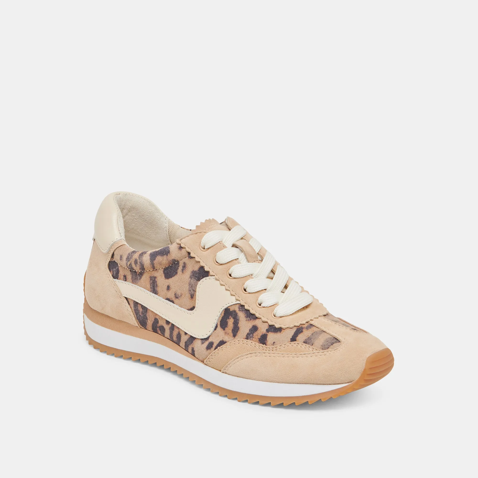 B.NTCD SNEAKERS LT DAIM LÉOPARD