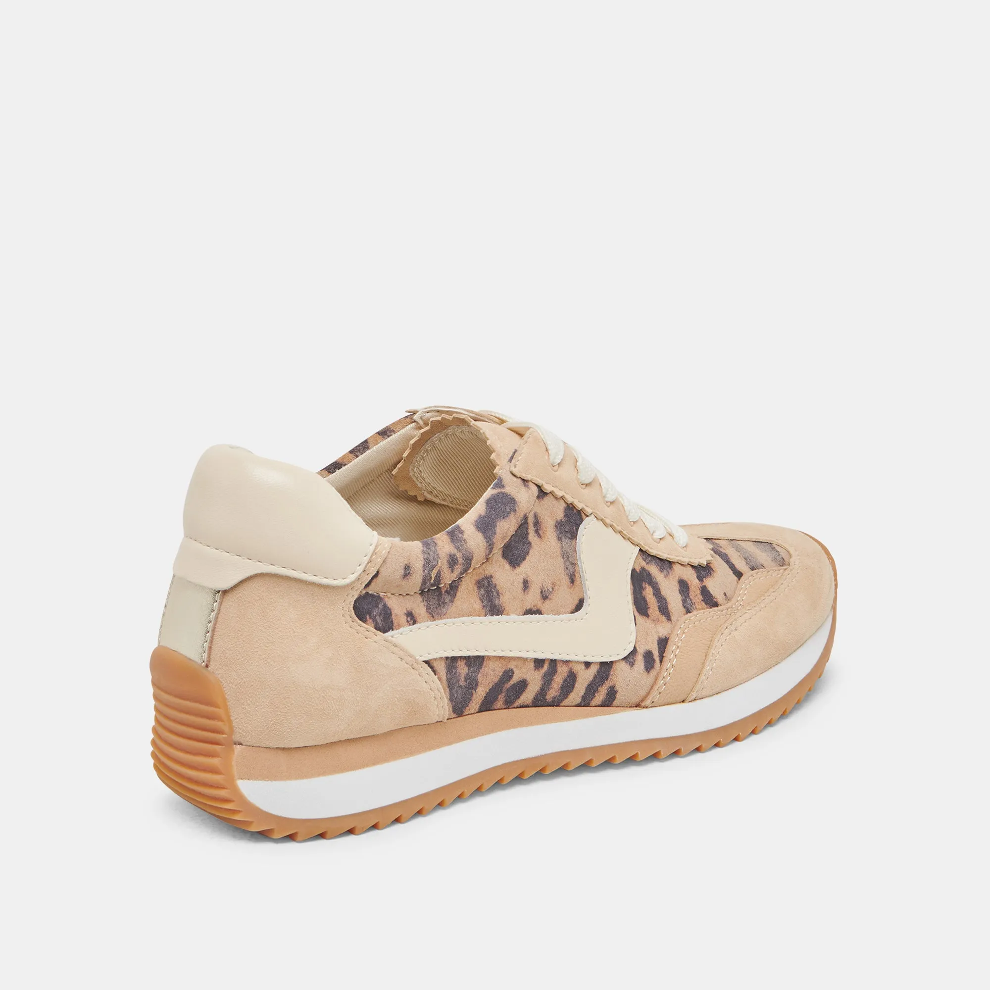 B.NTCD SNEAKERS LT DAIM LÉOPARD