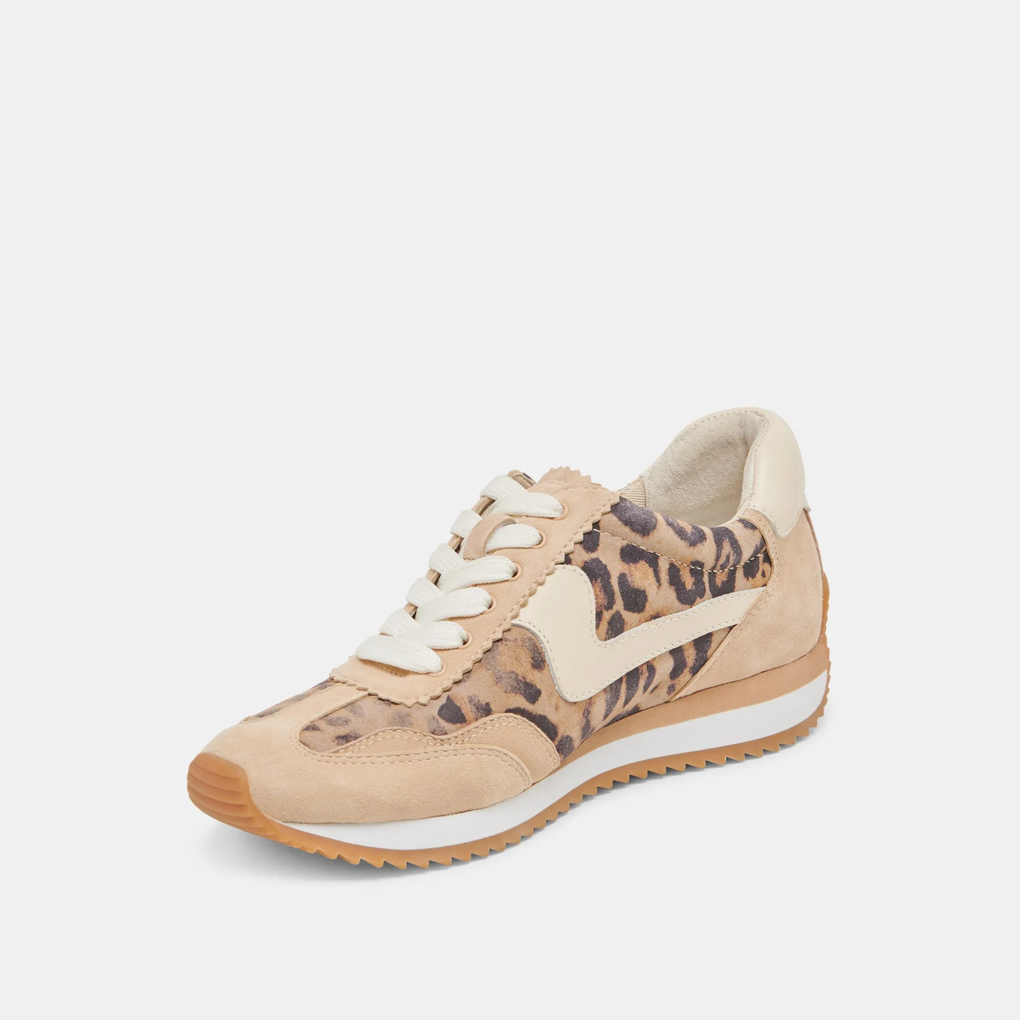 B.NTCD SNEAKERS LT DAIM LÉOPARD