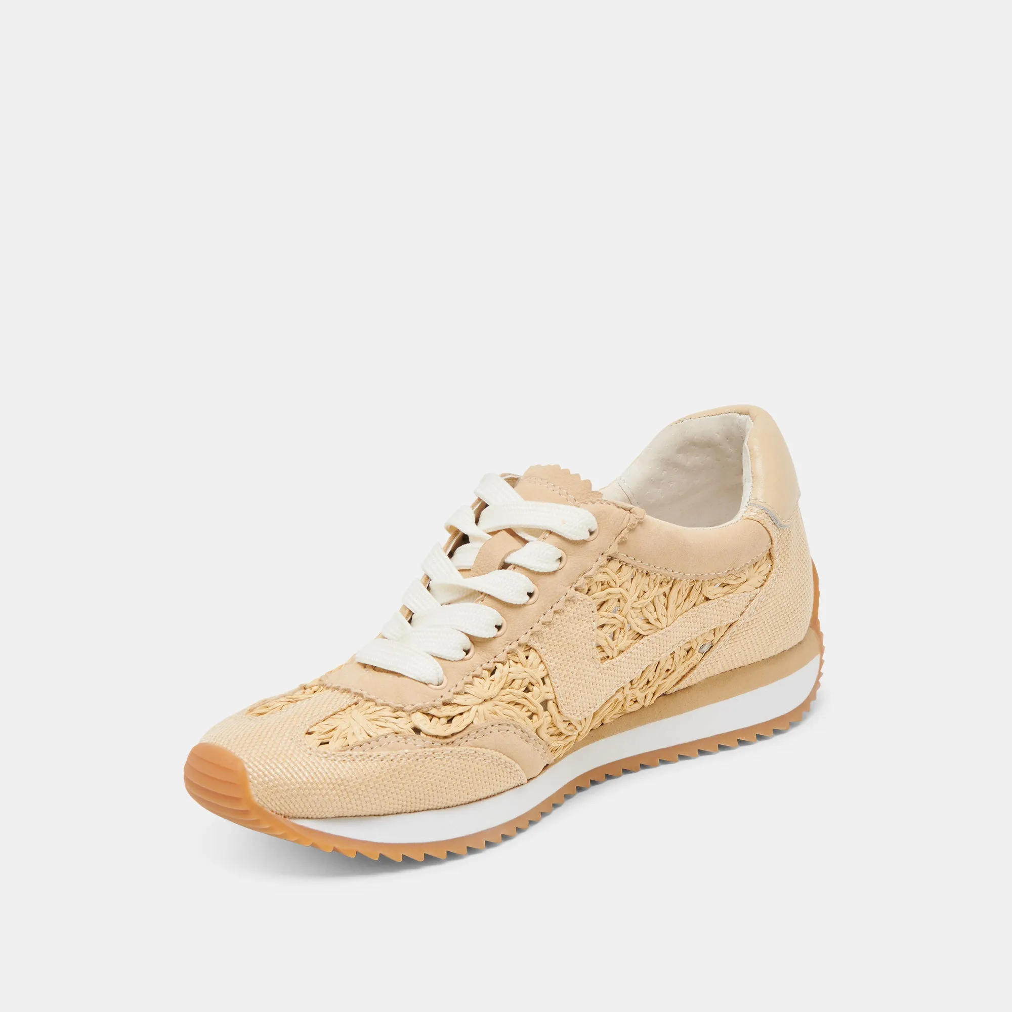 B.NTCD SNEAKERS LT NATUREL MACRAMÉ