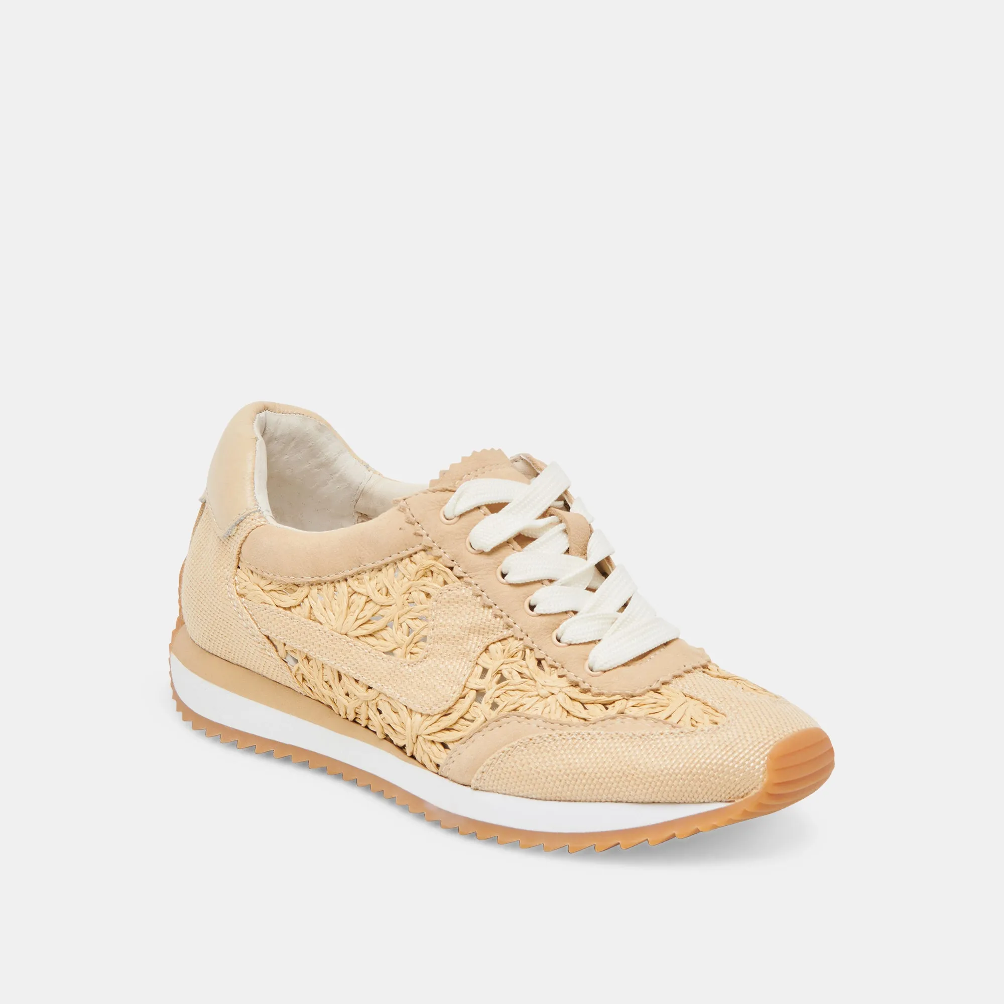 B.NTCD SNEAKERS LT NATUREL MACRAMÉ
