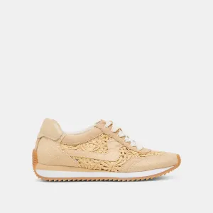 B.NTCD SNEAKERS LT NATUREL MACRAMÉ