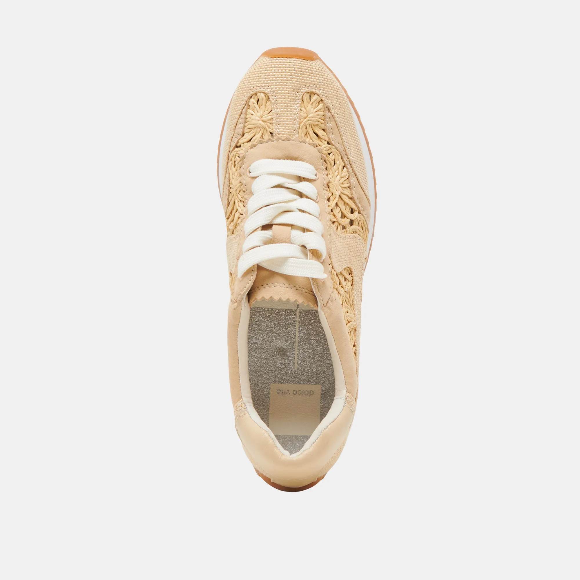B.NTCD SNEAKERS LT NATUREL MACRAMÉ