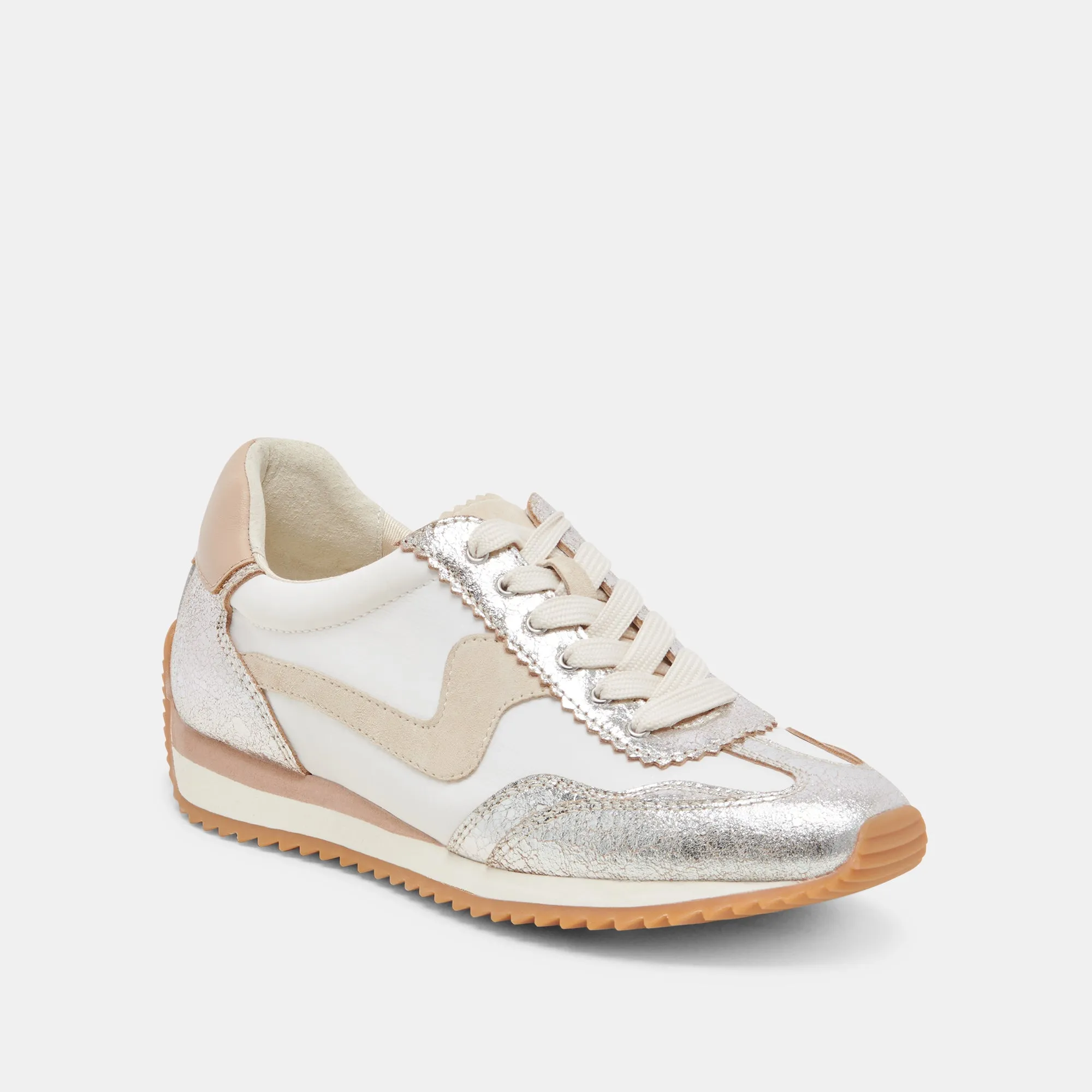 B.NTCD SNEAKERS ARGENT MULTICOLORE NYLON