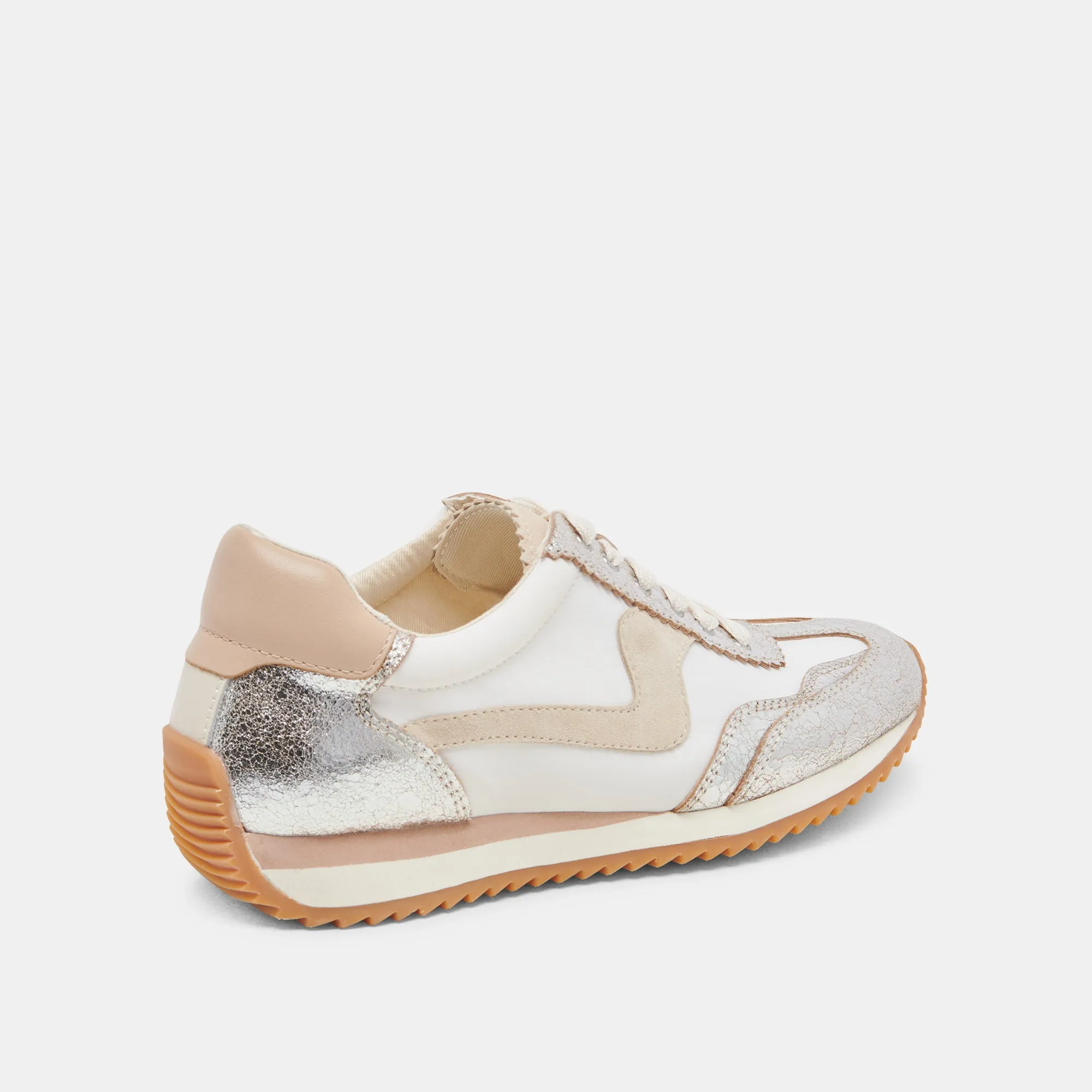 B.NTCD SNEAKERS ARGENT MULTICOLORE NYLON