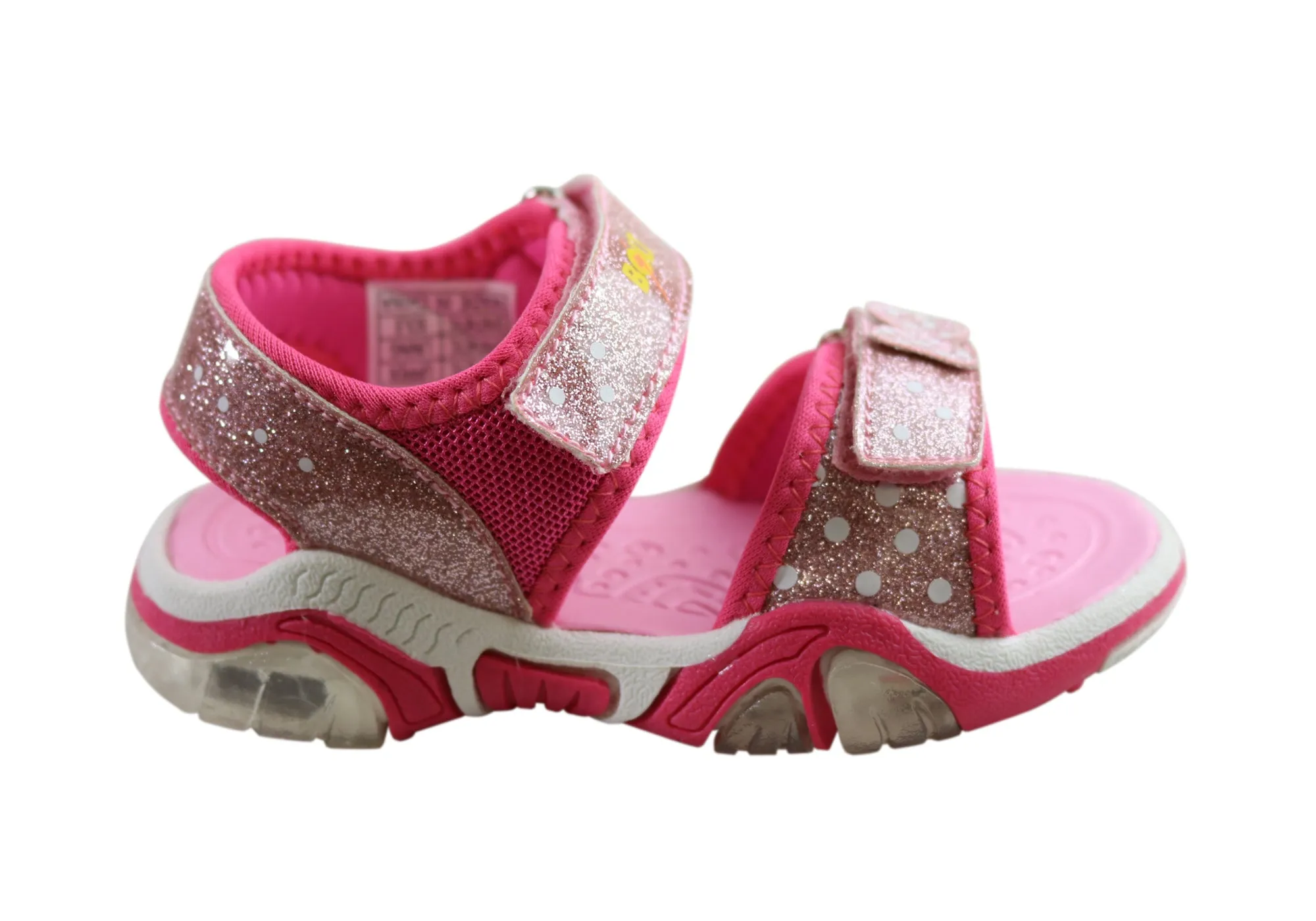 Sandales à lumières pour filles bébés, tout-petits et juniors Bolt Tilly - Chaussures Grosby