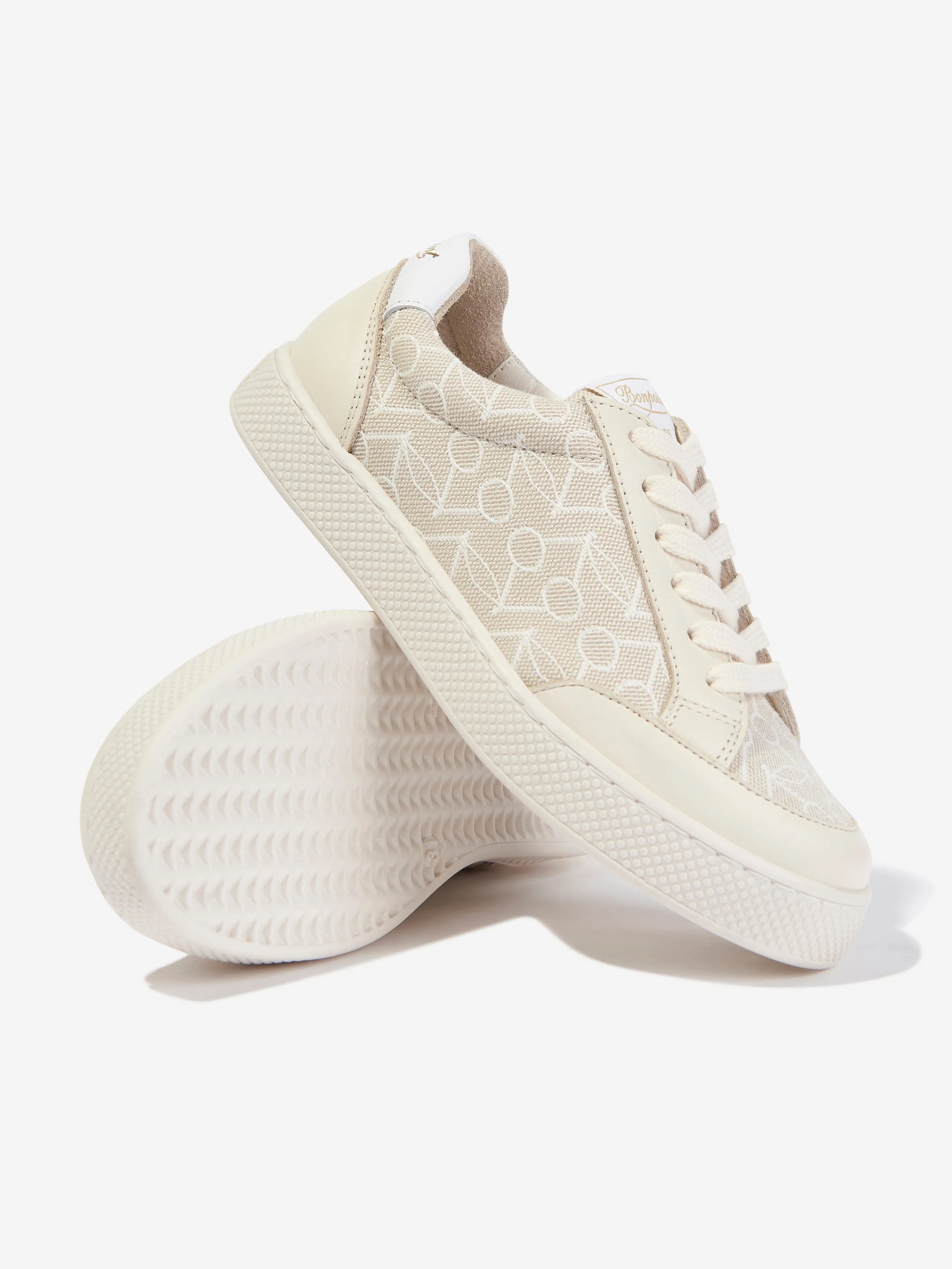 Chaussures de sport Cameron pour enfants Bonpoint en beige