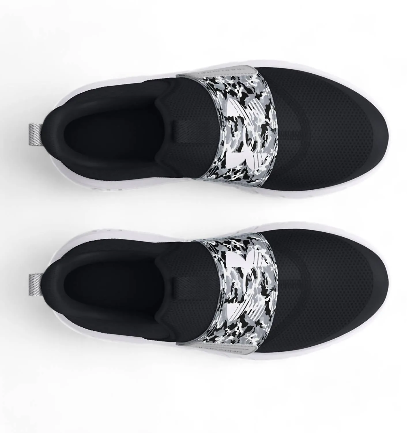 Baskets à impression flash pour garçons en école primaire en noir/gris mod/blanc chaussures ecco