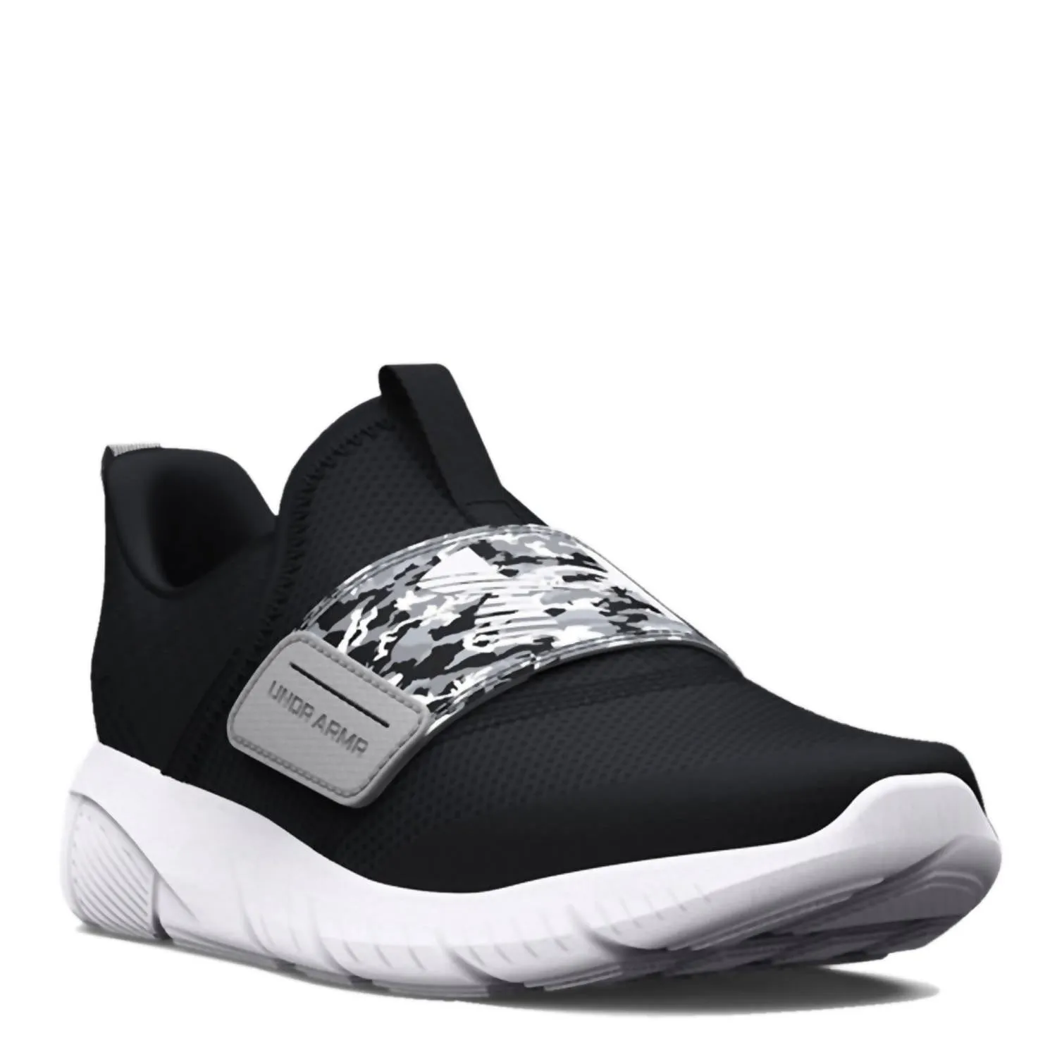 Baskets à imprimé flash pour garçons d'âge préscolaire en noir/gris mod/blanc chaussures ecco