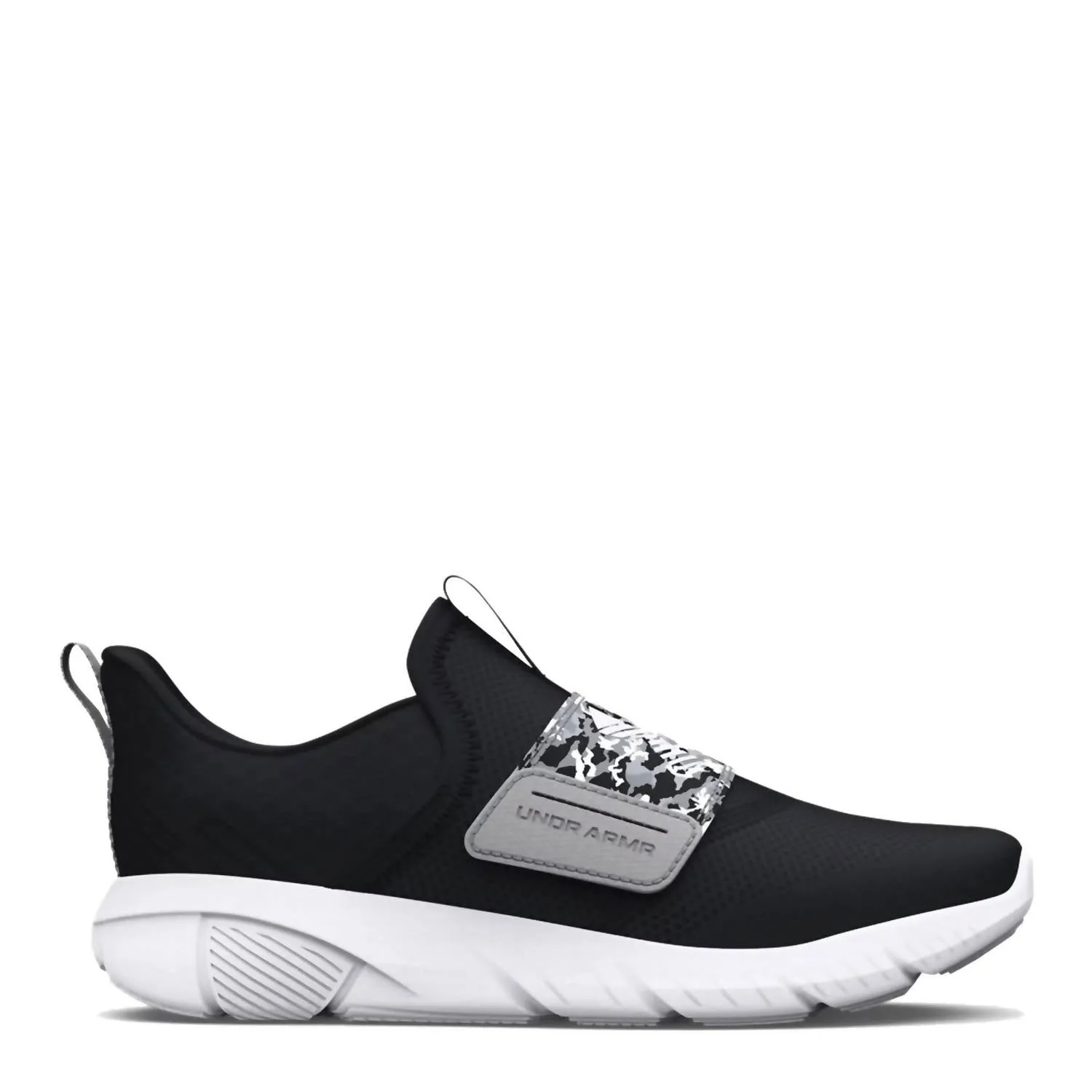 Baskets à imprimé flash pour garçons d'âge préscolaire en noir/gris mod/blanc chaussures ecco