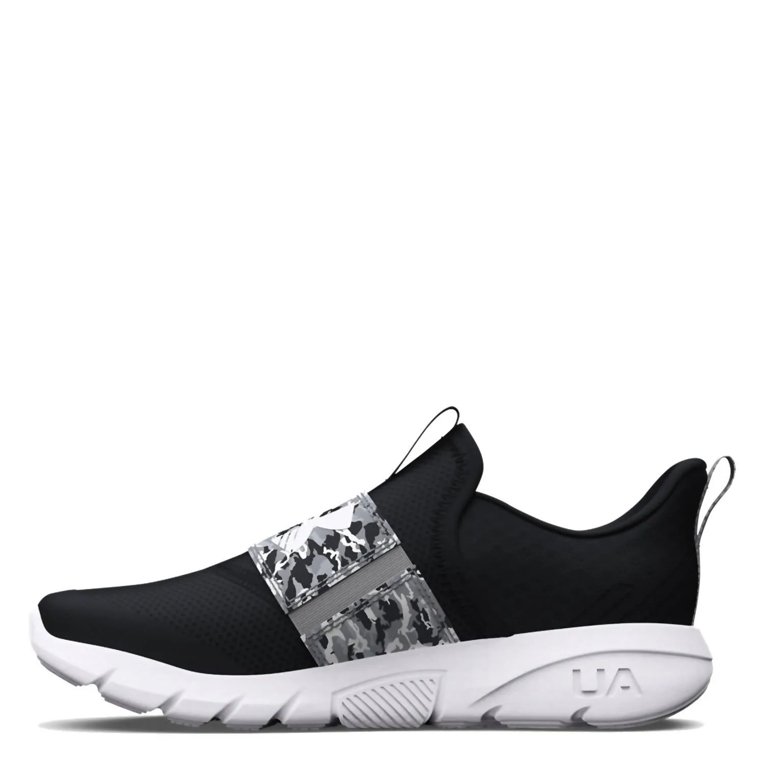 Baskets à imprimé flash pour garçons d'âge préscolaire en noir/gris mod/blanc chaussures ecco