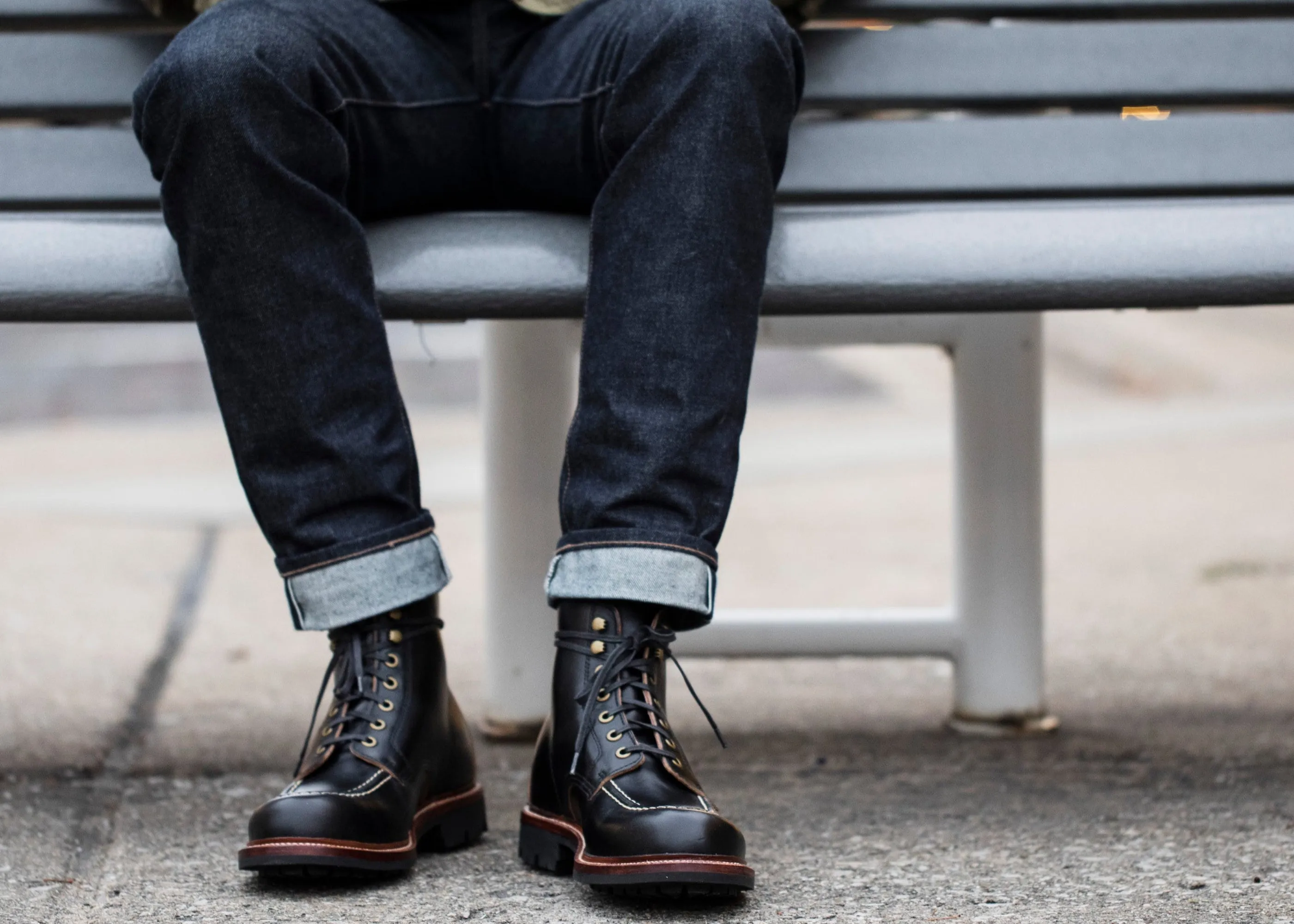 Botte en laiton noir Chromexcel