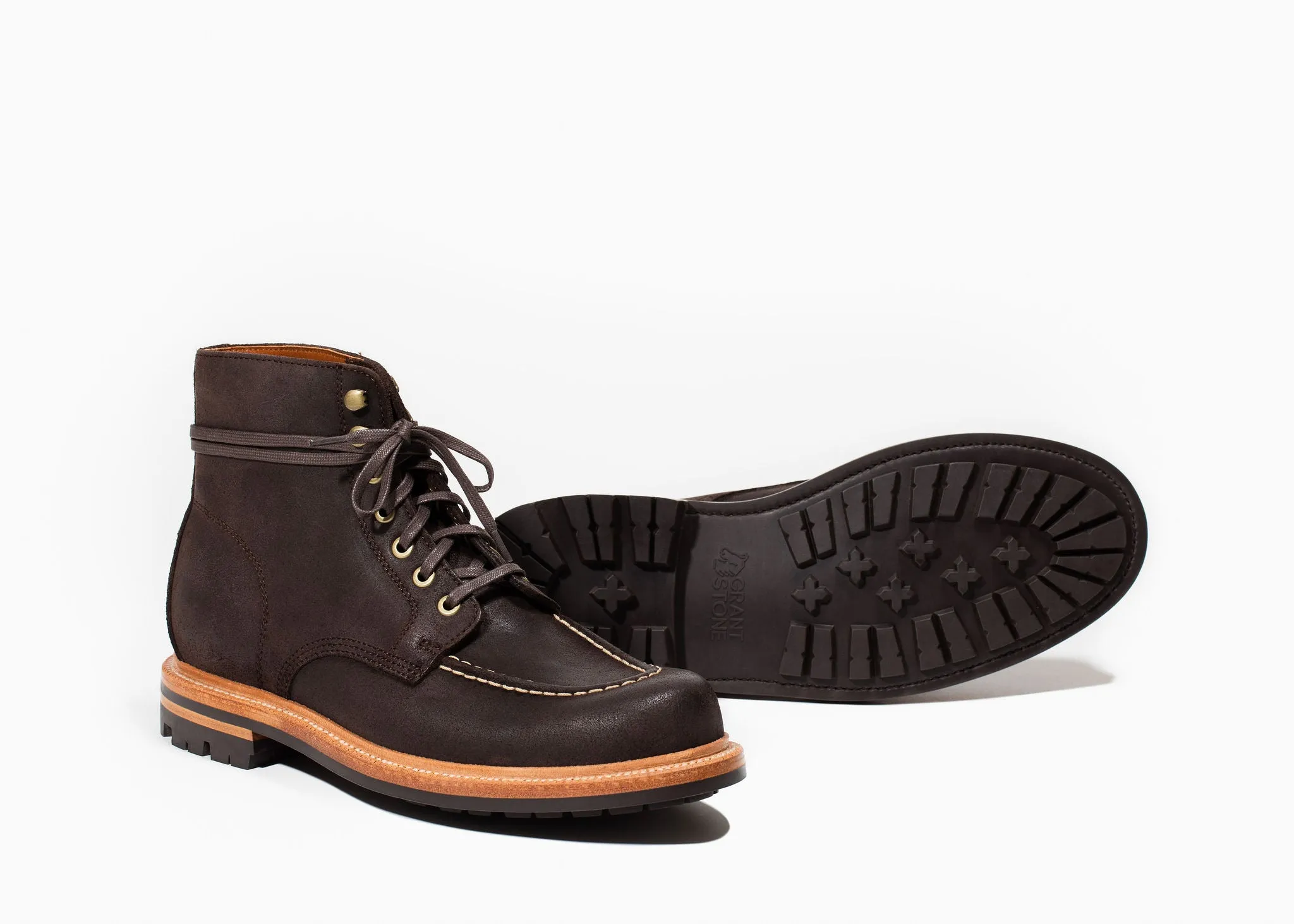 Bottes en laiton terre cire Commandant