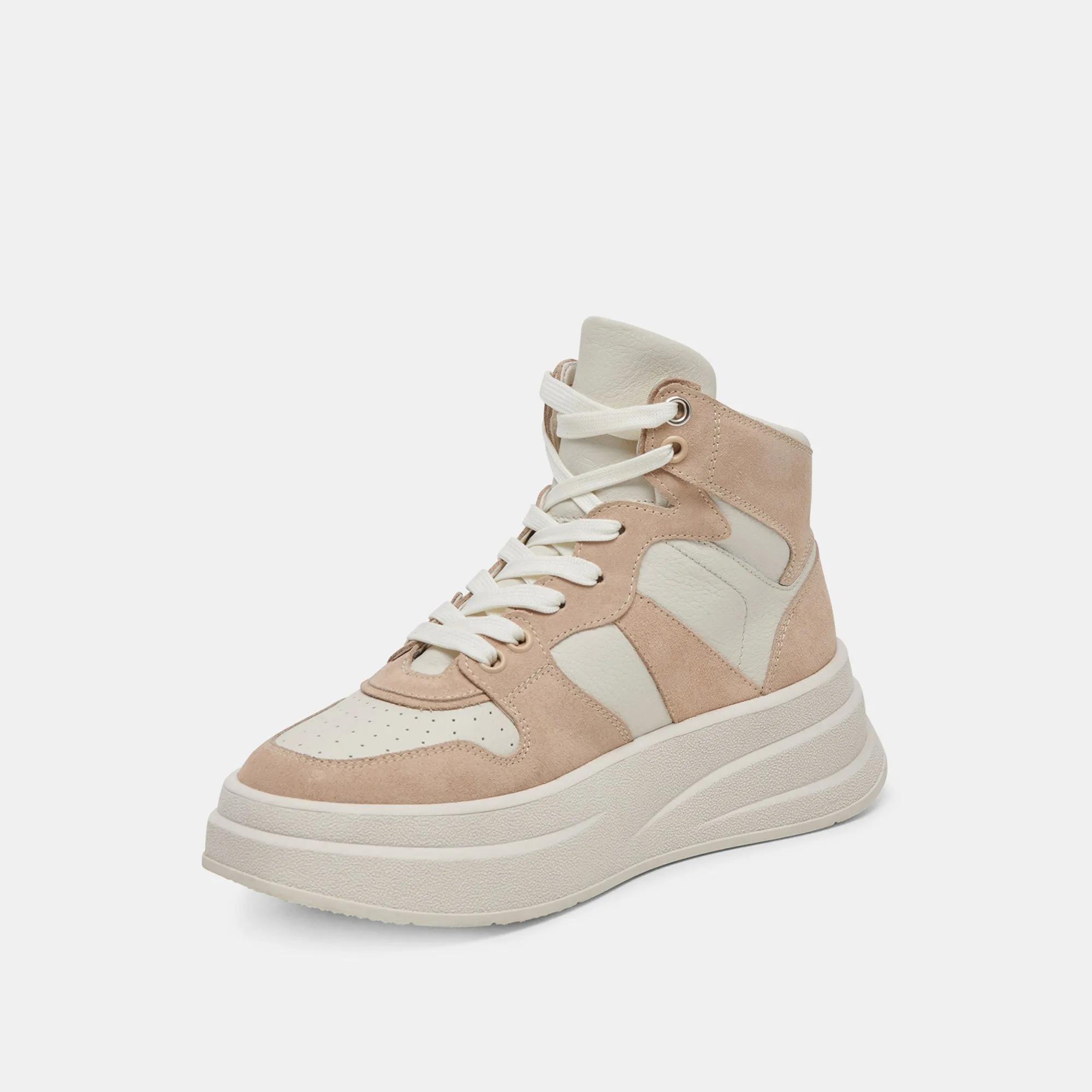 BRAX SNEAKERS BLANC CUIR DUNE