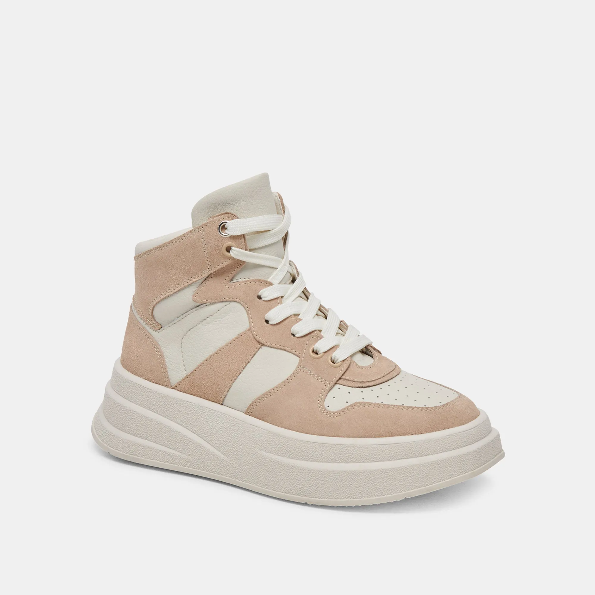 BRAX SNEAKERS BLANC CUIR DUNE