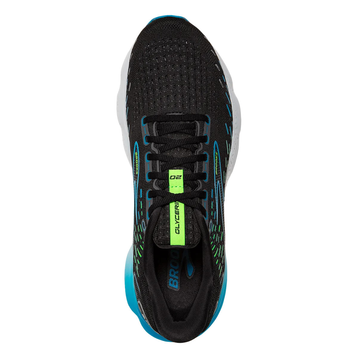 Brooks Glycerin 20 - Noir - Océan Hawaïen - Vert