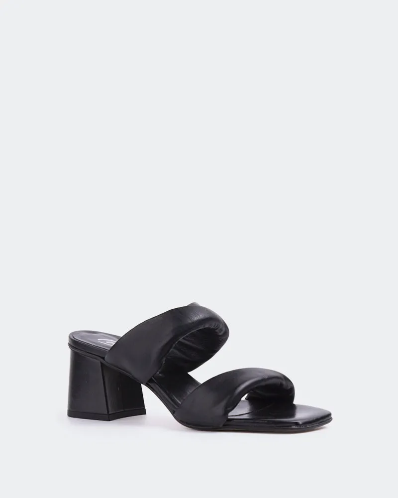 Busto en cuir noir