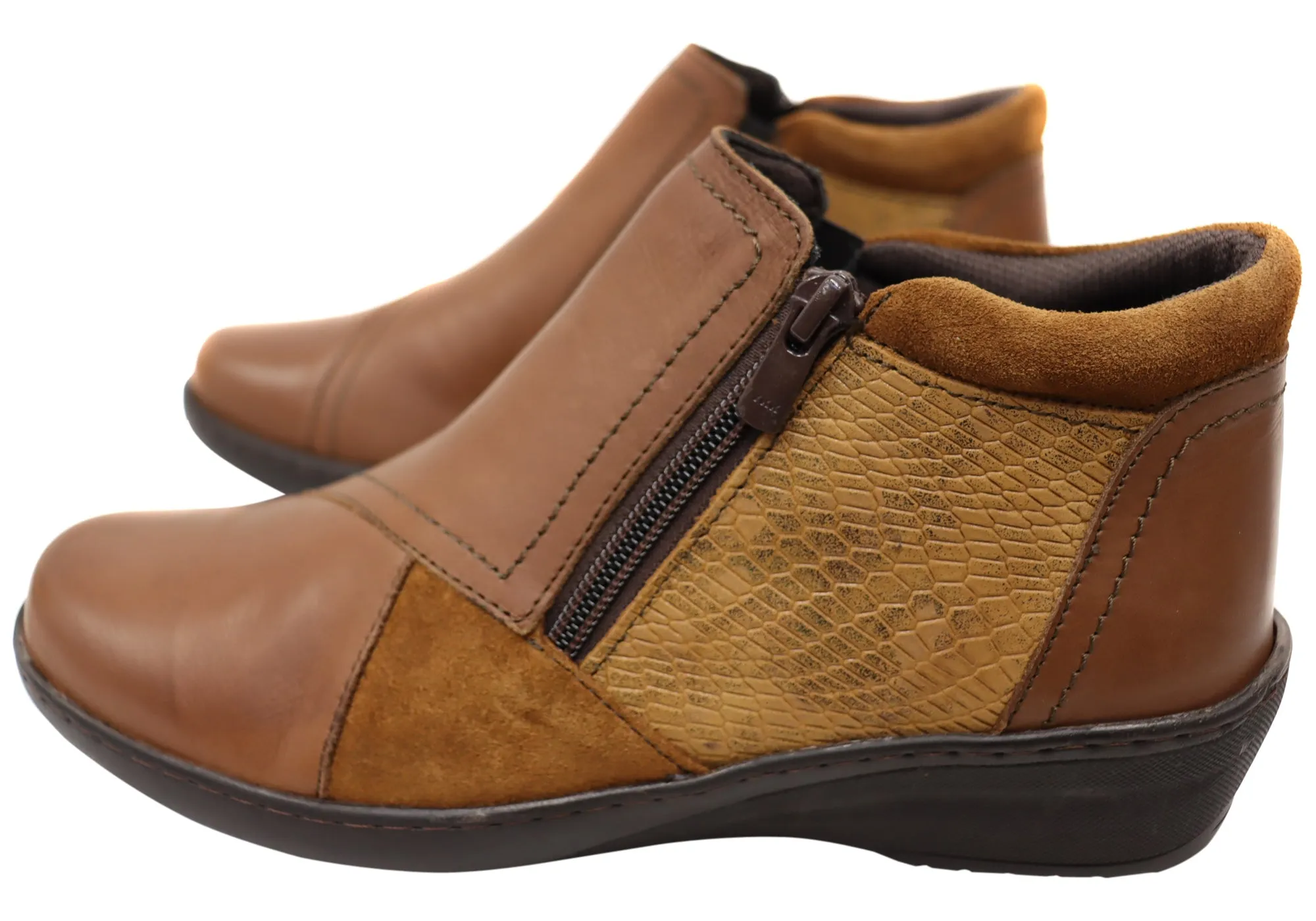 Bottes en cuir confortables pour femmes européennes Cabello Comfort CP462-18 Chaussures confortables Cabello Comfort