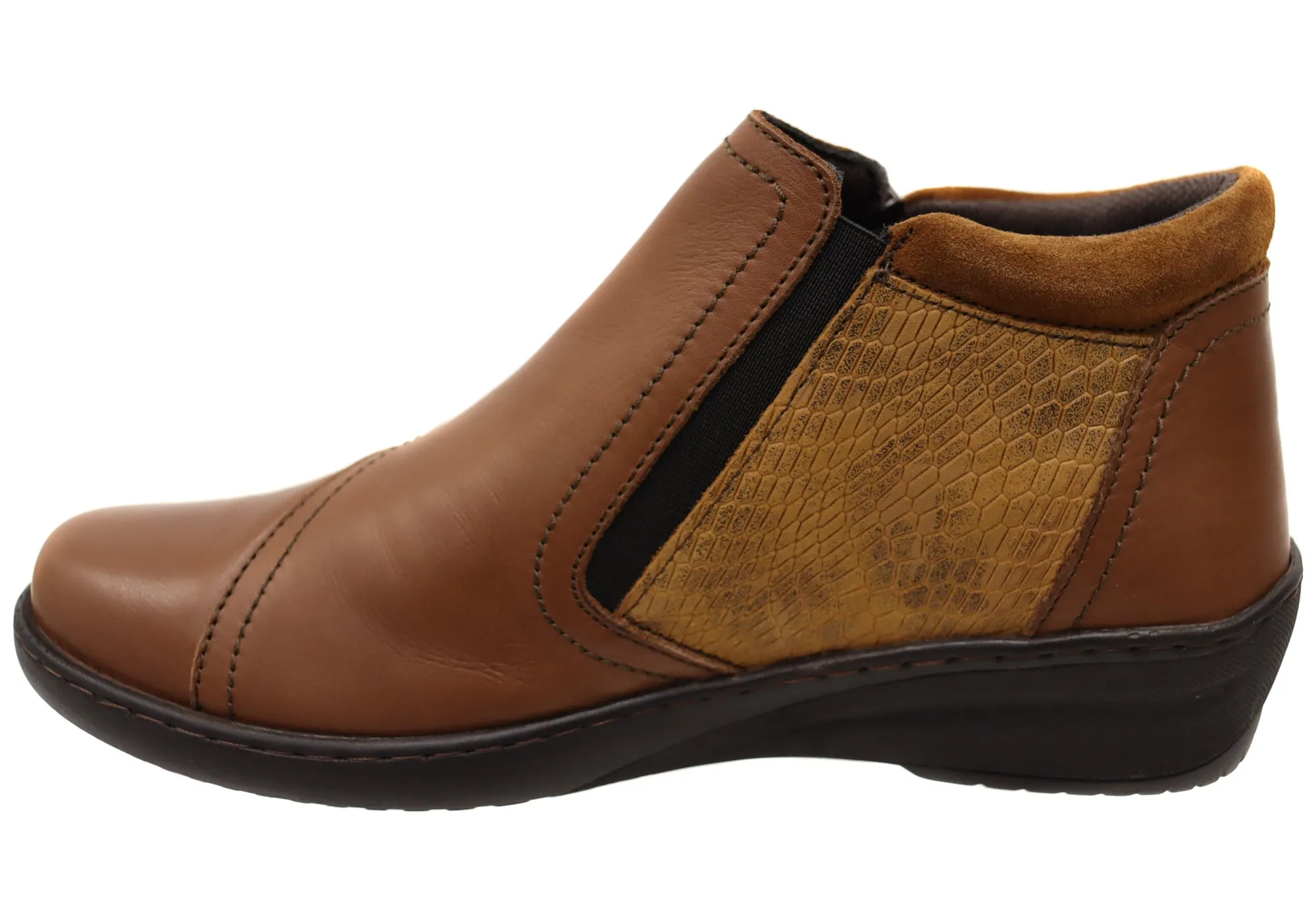 Bottes en cuir confortables pour femmes européennes Cabello Comfort CP462-18 Chaussures confortables Cabello Comfort