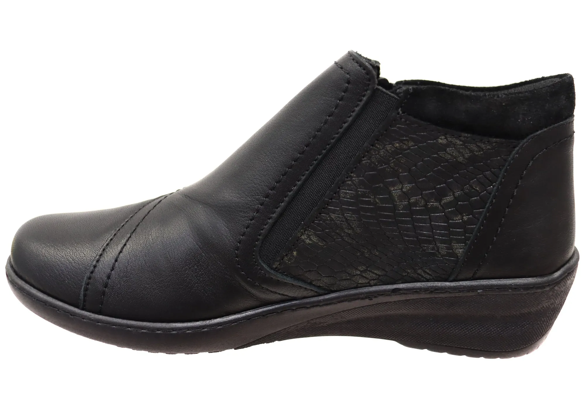 Bottes en cuir confortables pour femmes européennes Cabello Comfort CP462-18 Chaussures confortables Cabello Comfort