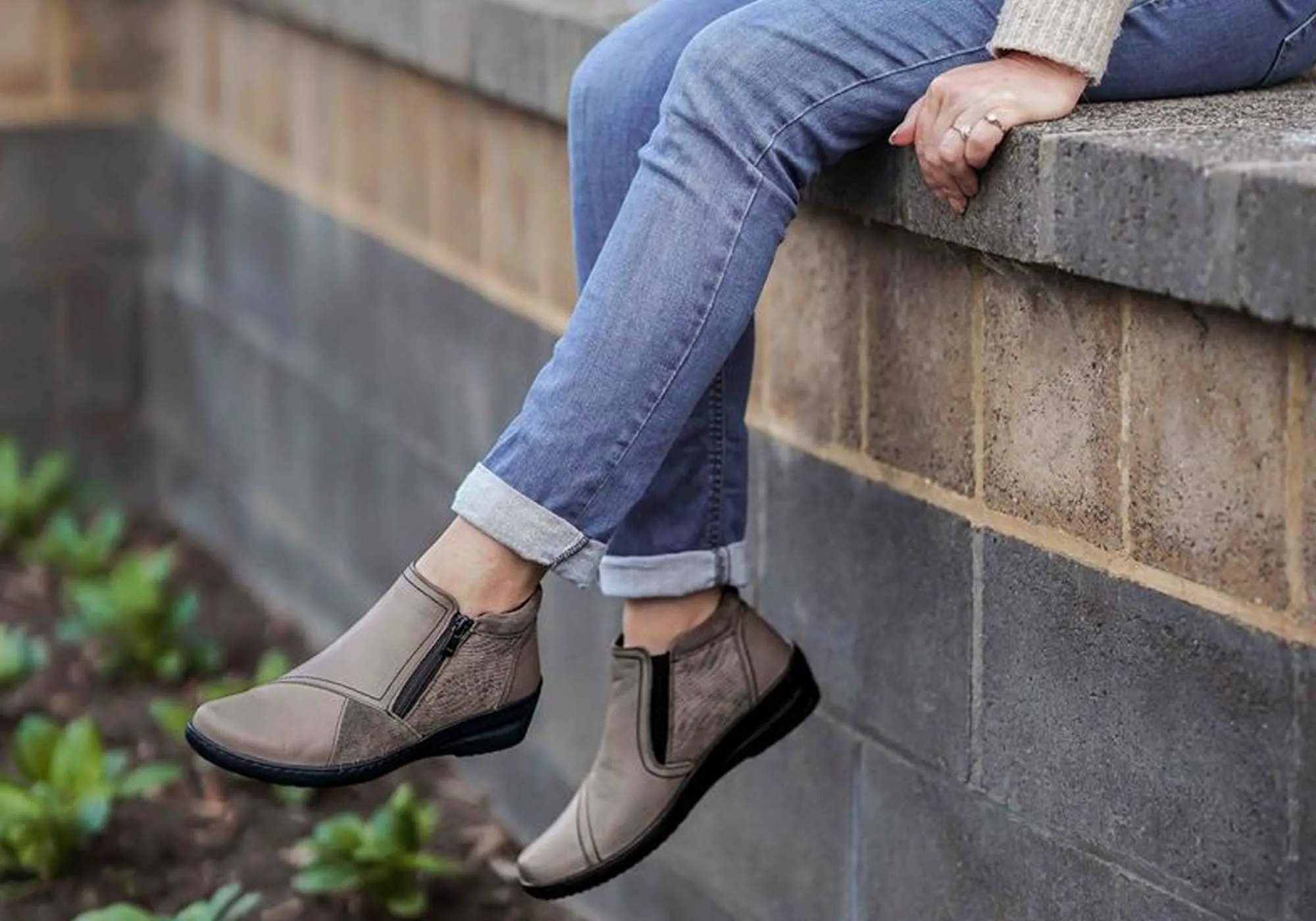 Bottes en cuir confortables pour femmes européennes Cabello Comfort CP462-18 Chaussures confortables Cabello Comfort