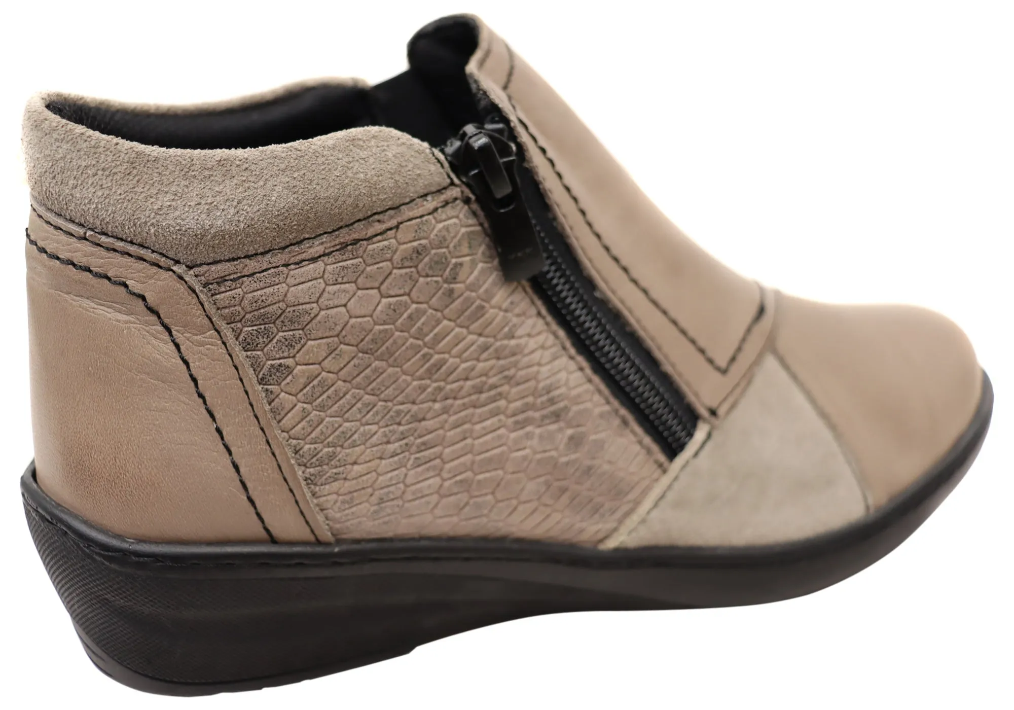 Bottes en cuir confortables pour femmes européennes Cabello Comfort CP462-18 Chaussures confortables Cabello Comfort
