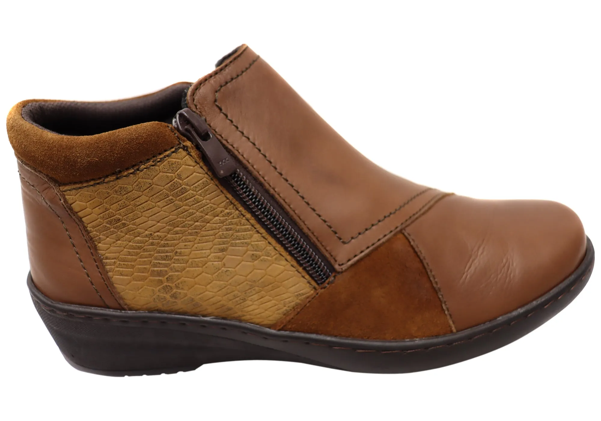 Bottes en cuir confortables pour femmes européennes Cabello Comfort CP462-18 Chaussures confortables Cabello Comfort