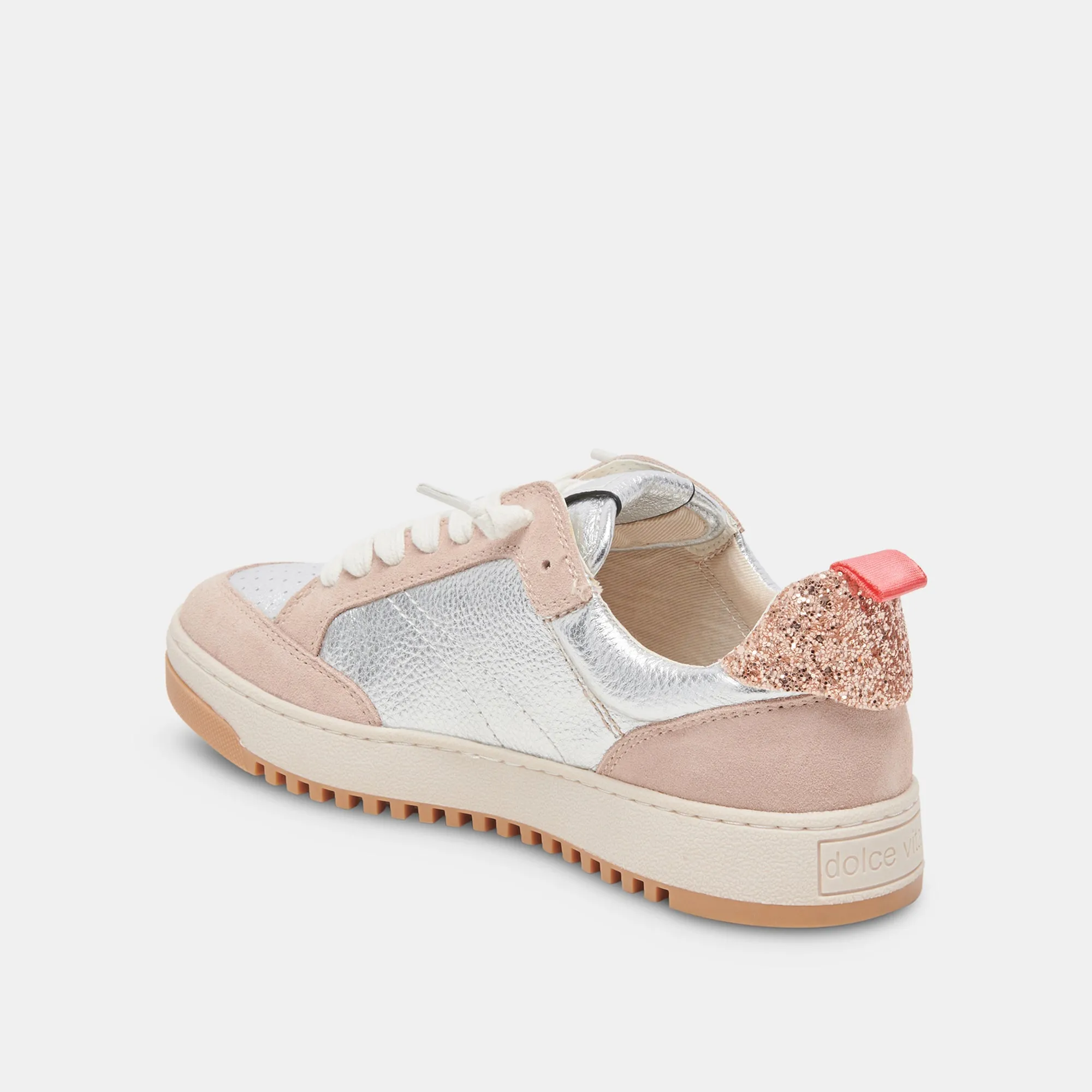 CALIL SNEAKERS BLUSH MULTI MÉTALLISÉ CUIR