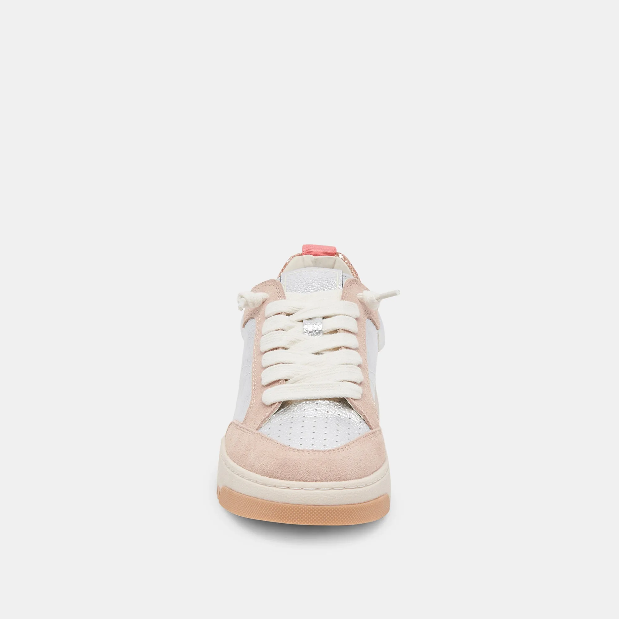 CALIL SNEAKERS BLUSH MULTI MÉTALLISÉ CUIR