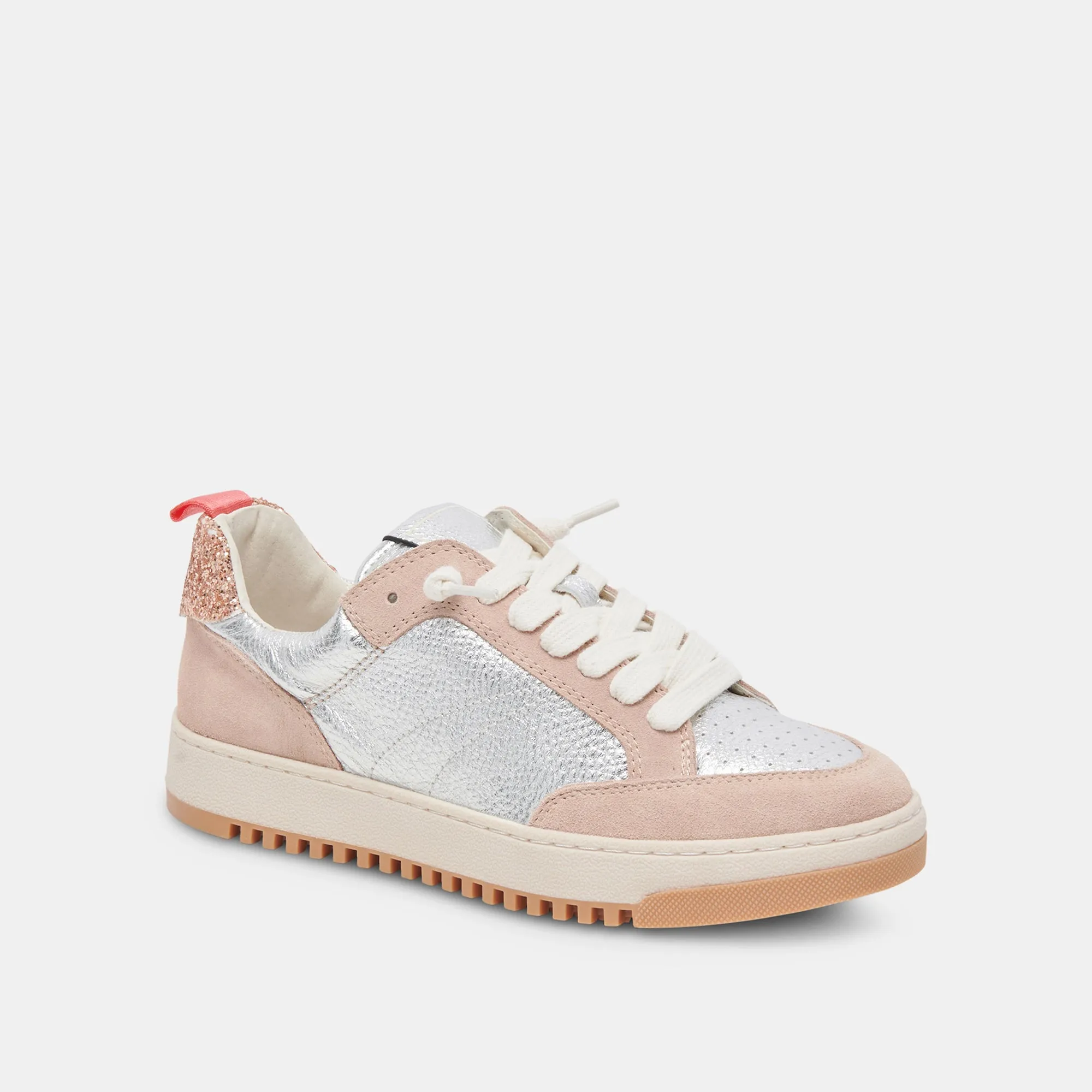 CALIL SNEAKERS BLUSH MULTI MÉTALLISÉ CUIR