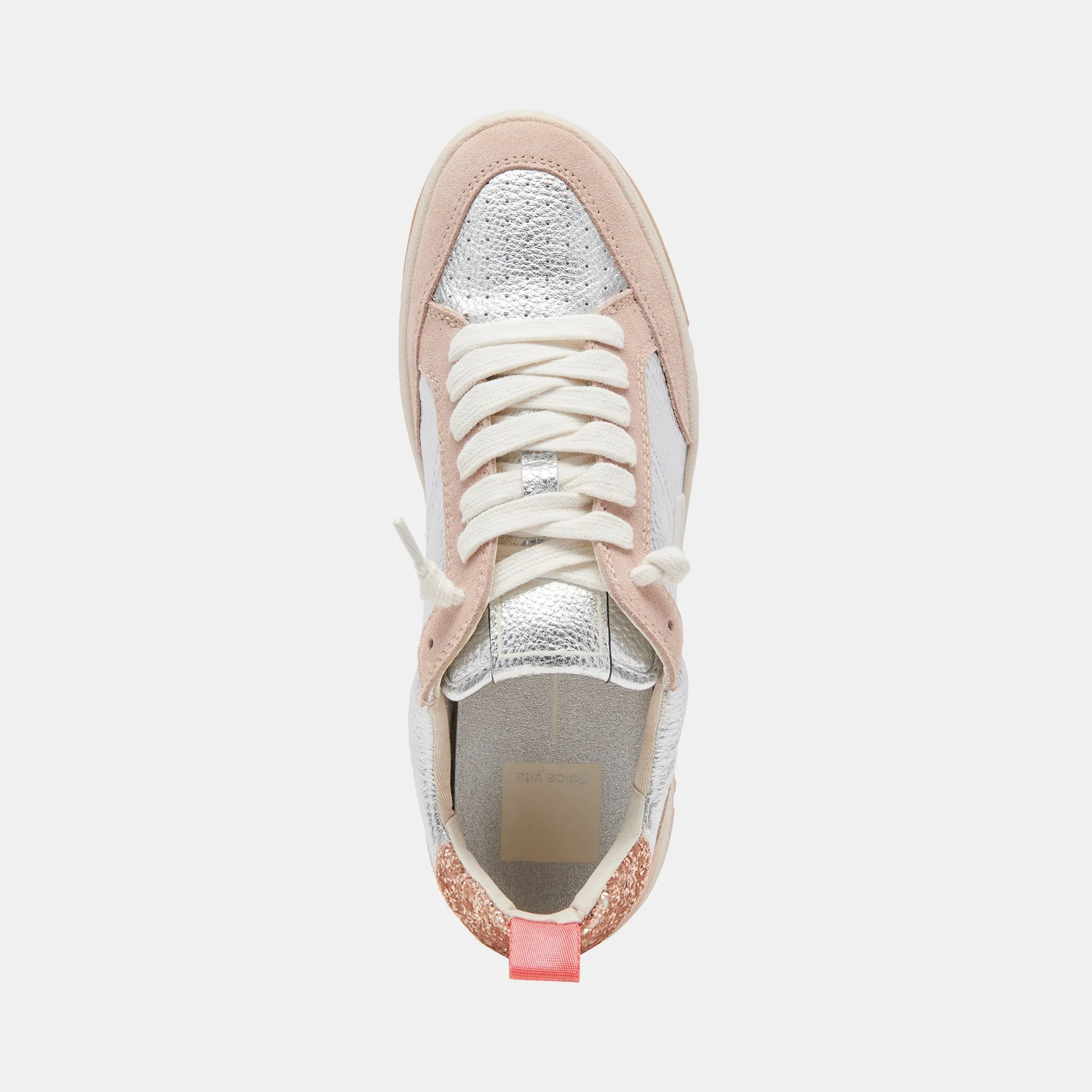 CALIL SNEAKERS BLUSH MULTI MÉTALLISÉ CUIR